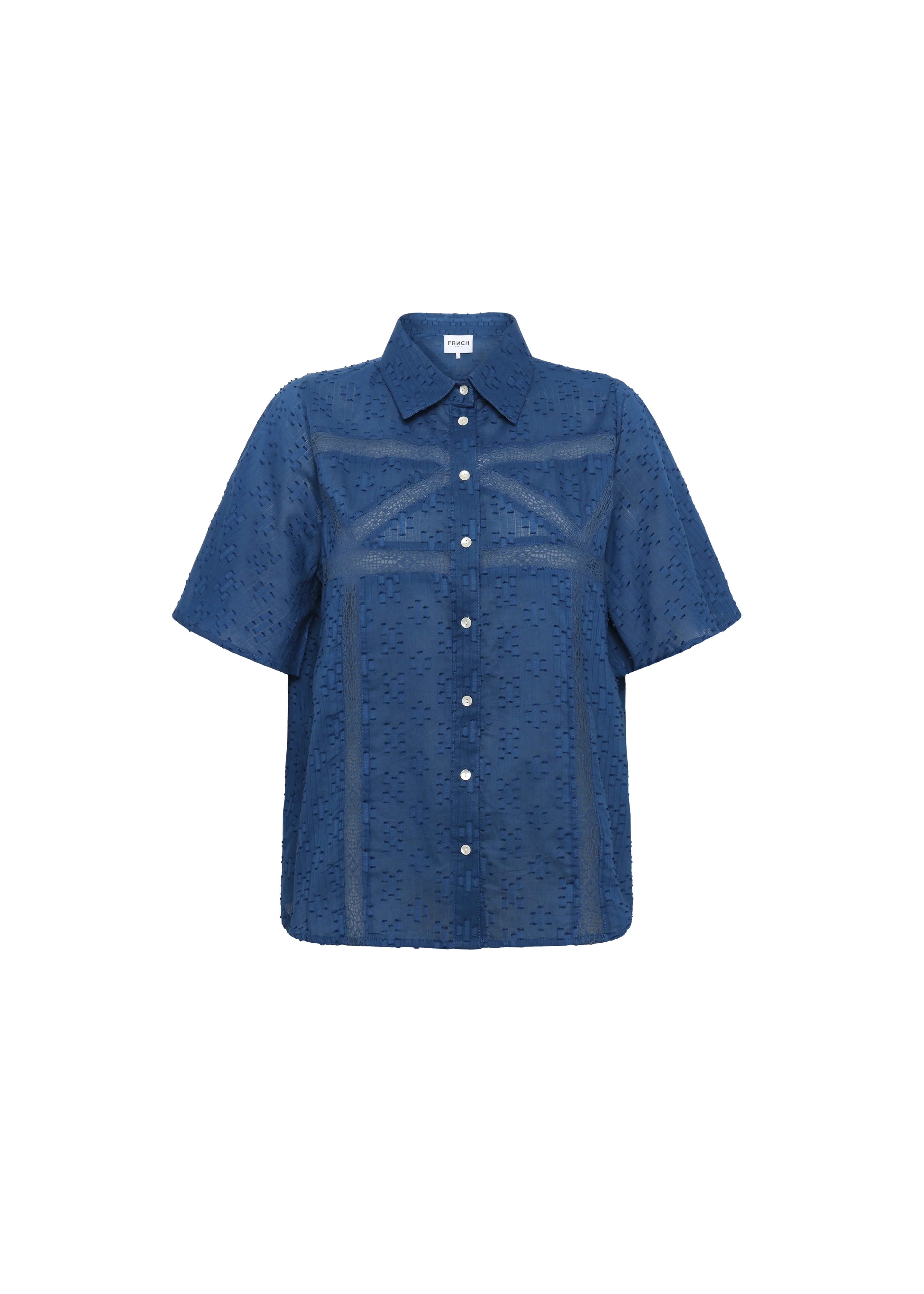 Chemise LOUVE Bleu marine