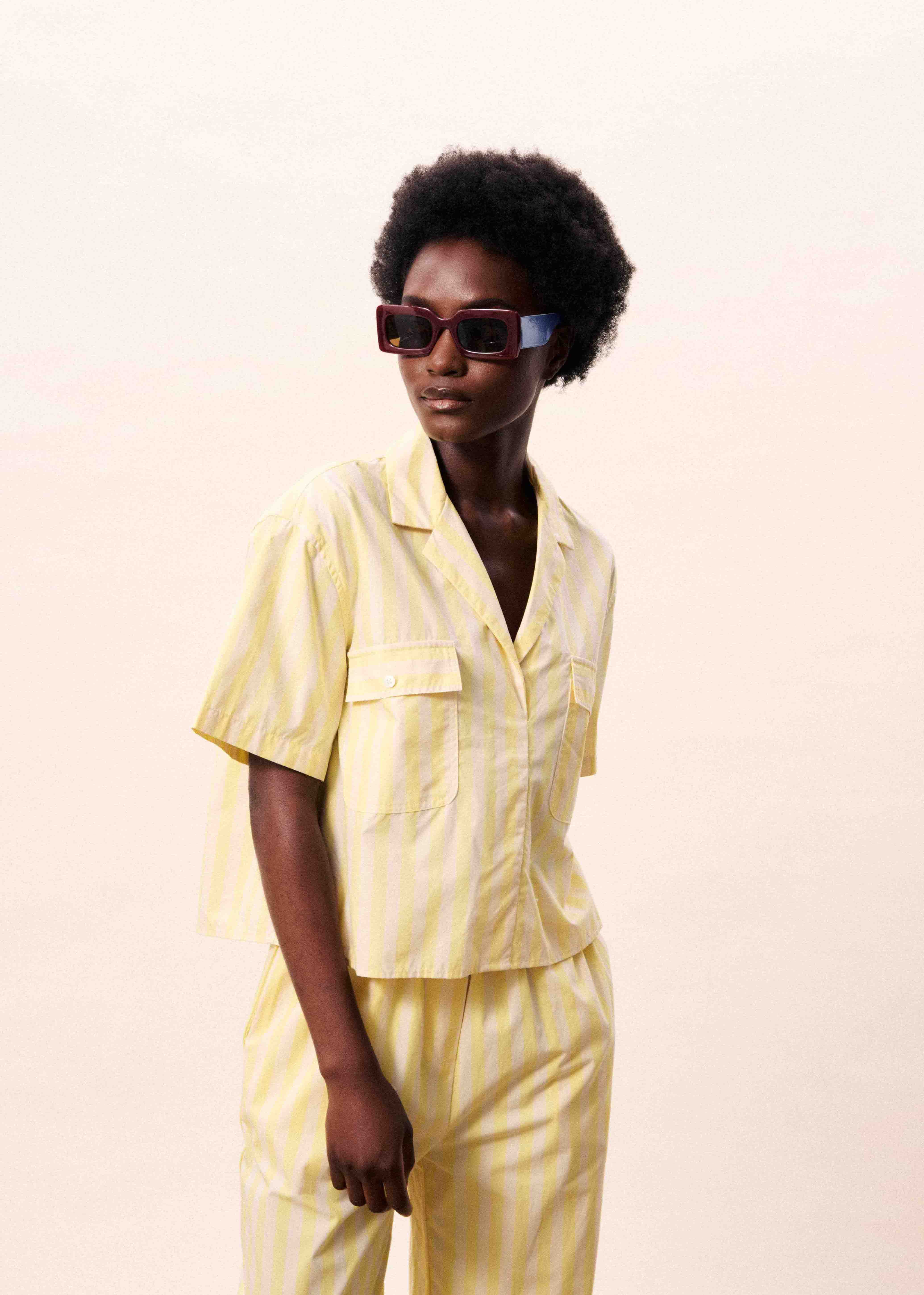 Chemise MARINA Beurre - Image 4
