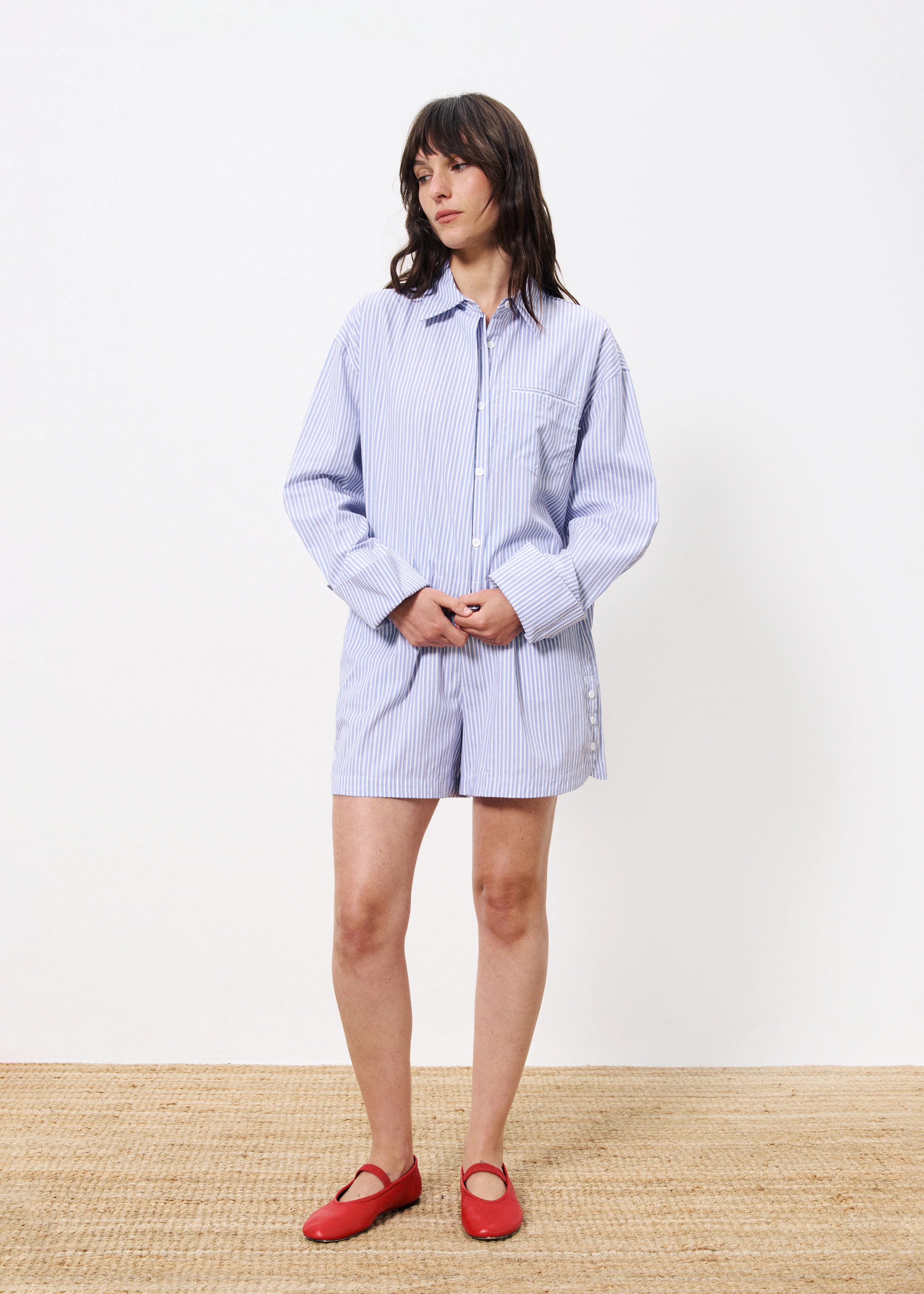 Chemise NAELA Bleu clair - Image 2