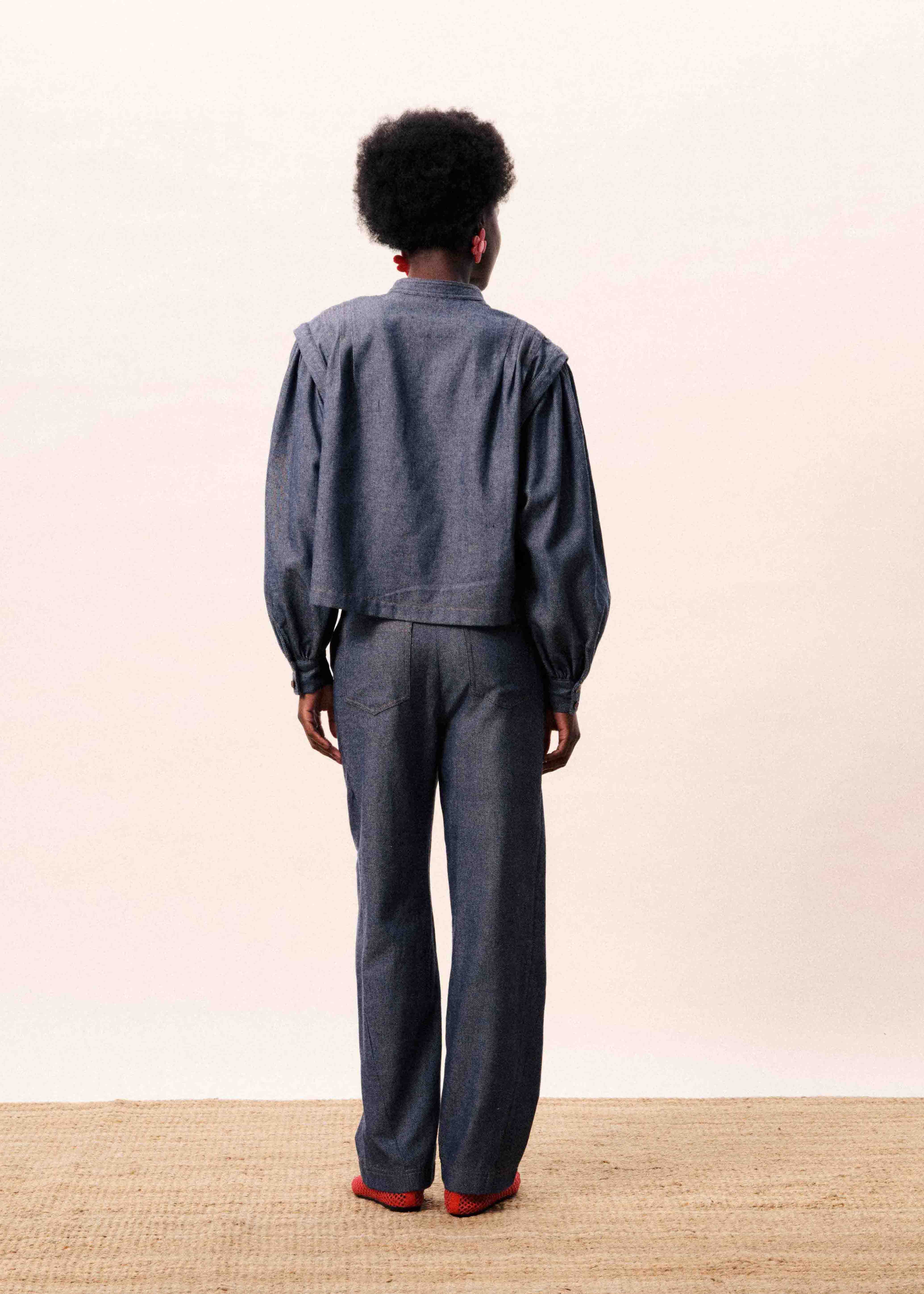 Chemise ONDINA Bleu marine - Image 3