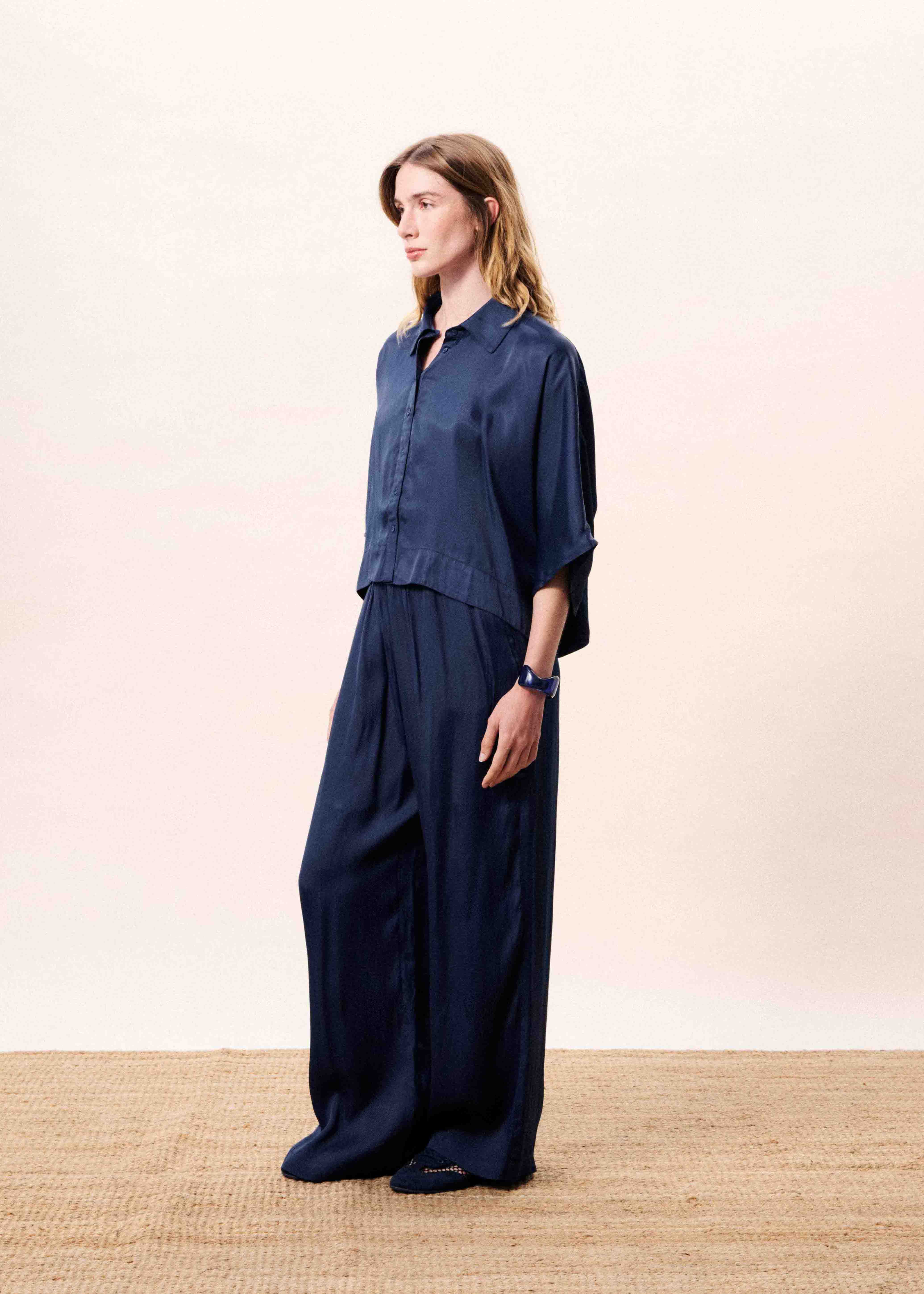 Chemise PERVENCHE Bleu marine