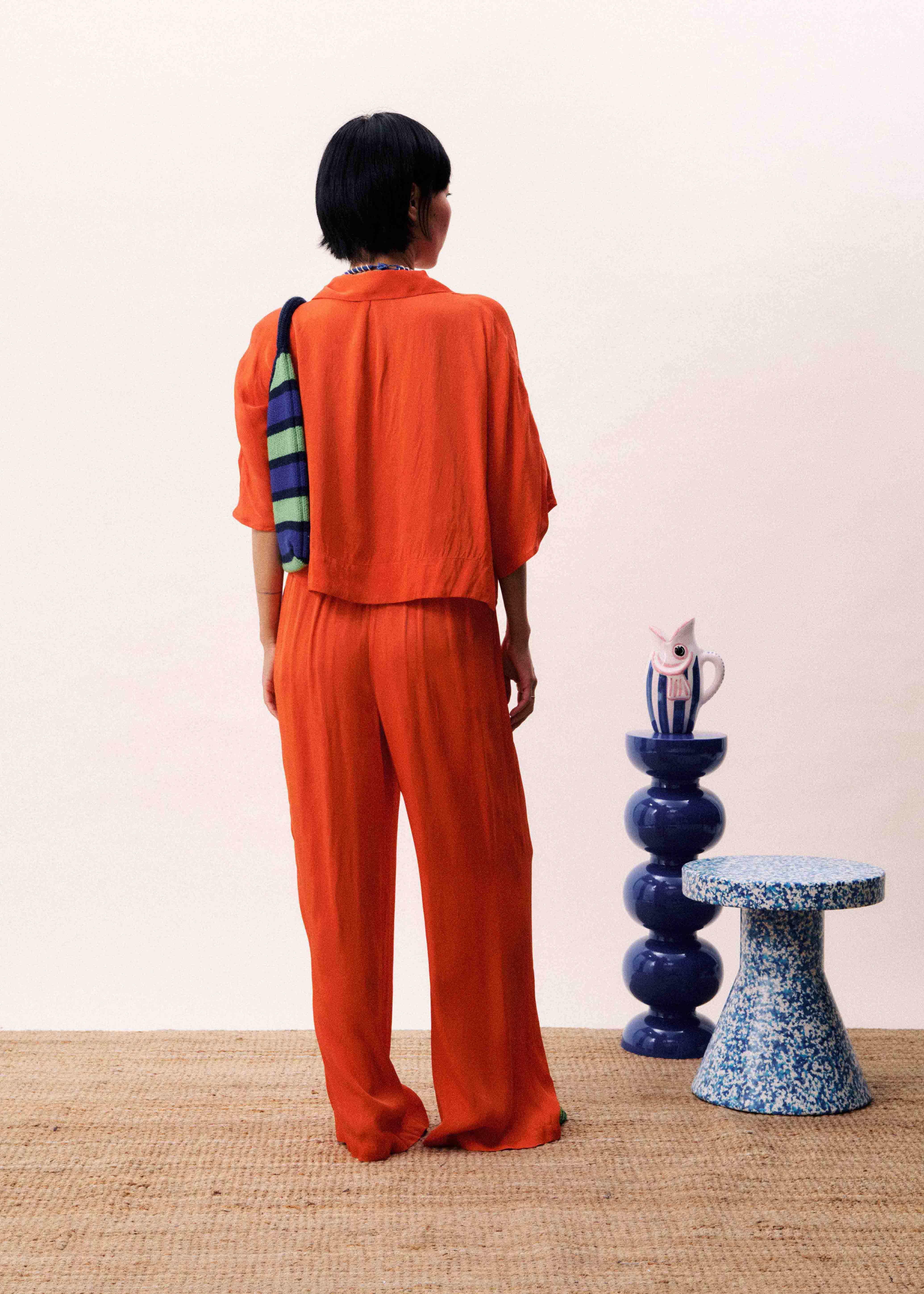 Chemise PERVENCHE Rouge - Image 4