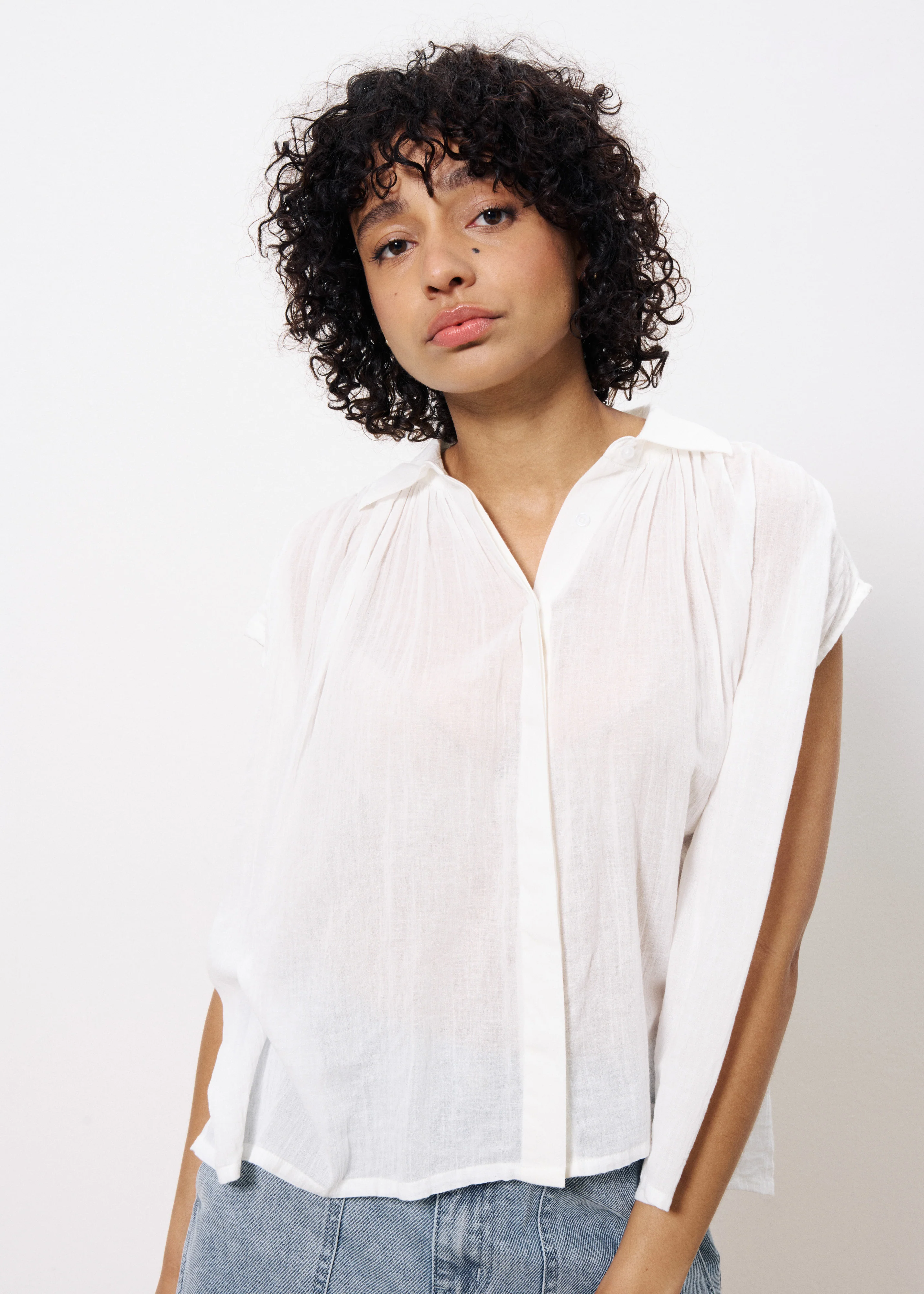Chemise PRICILLE Blanc - Image 4