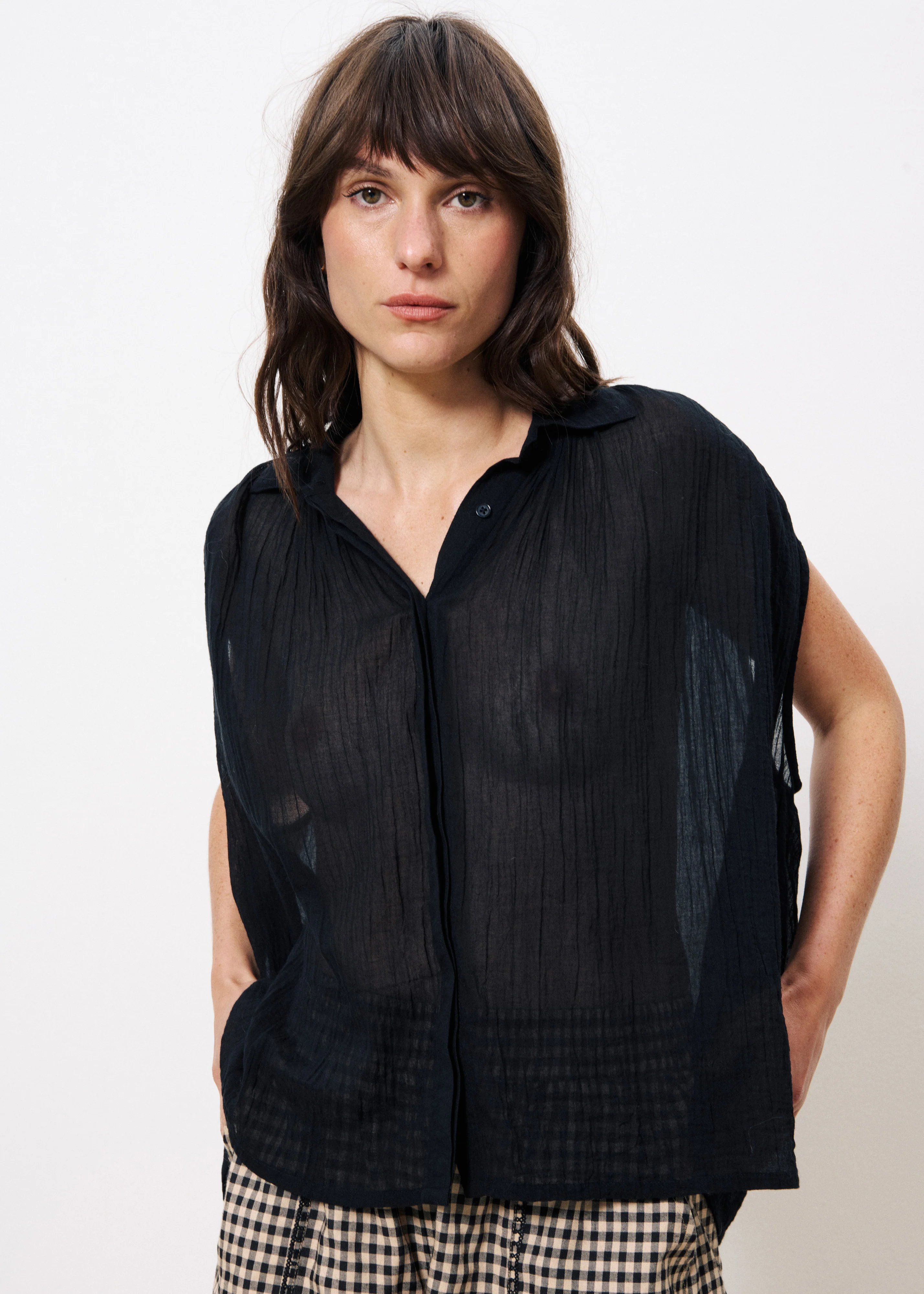 Chemise PRICILLE Noir - Image 4
