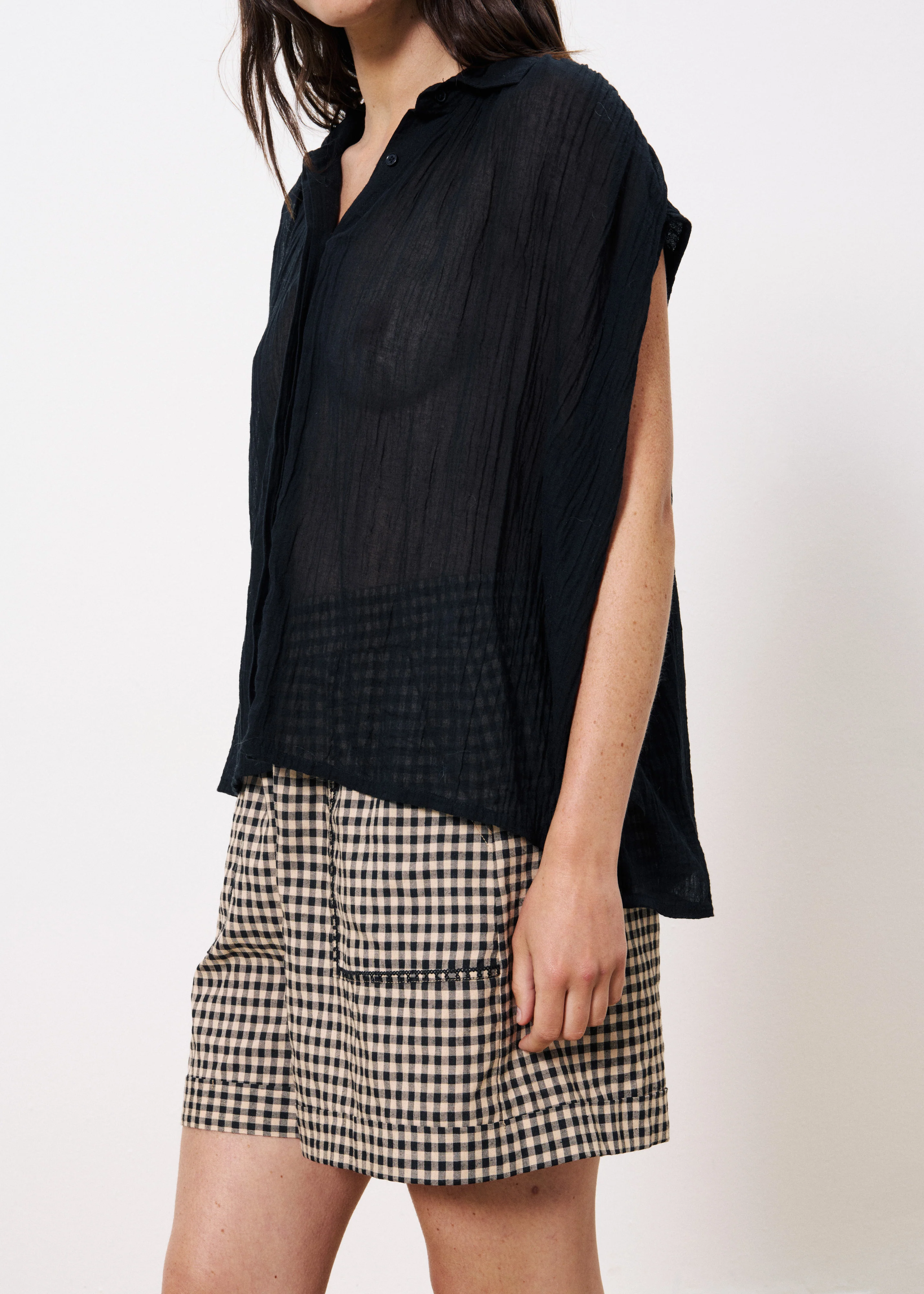 Chemise PRICILLE Noir - Image 5
