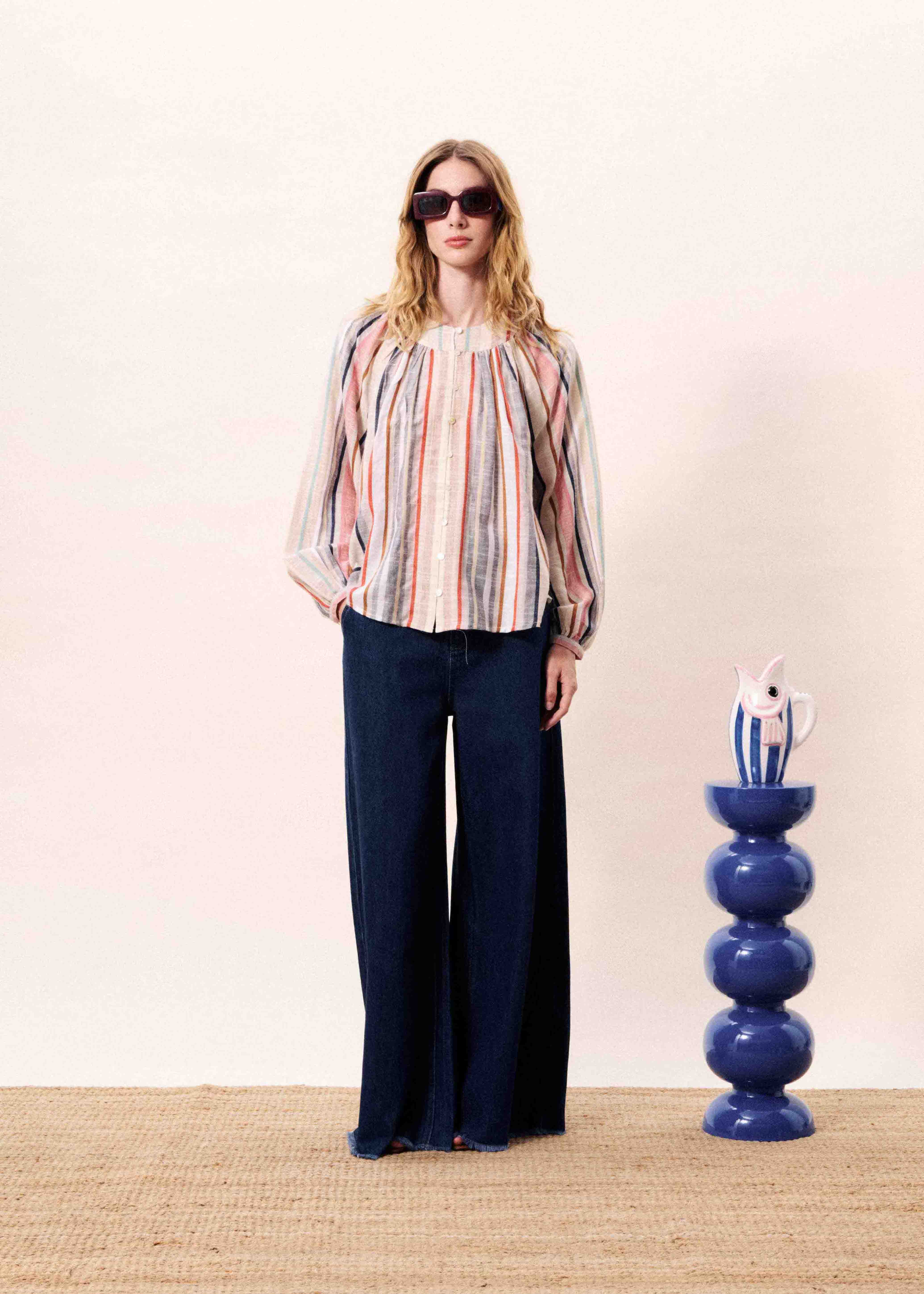Chemise TURQUIN Bleu jean