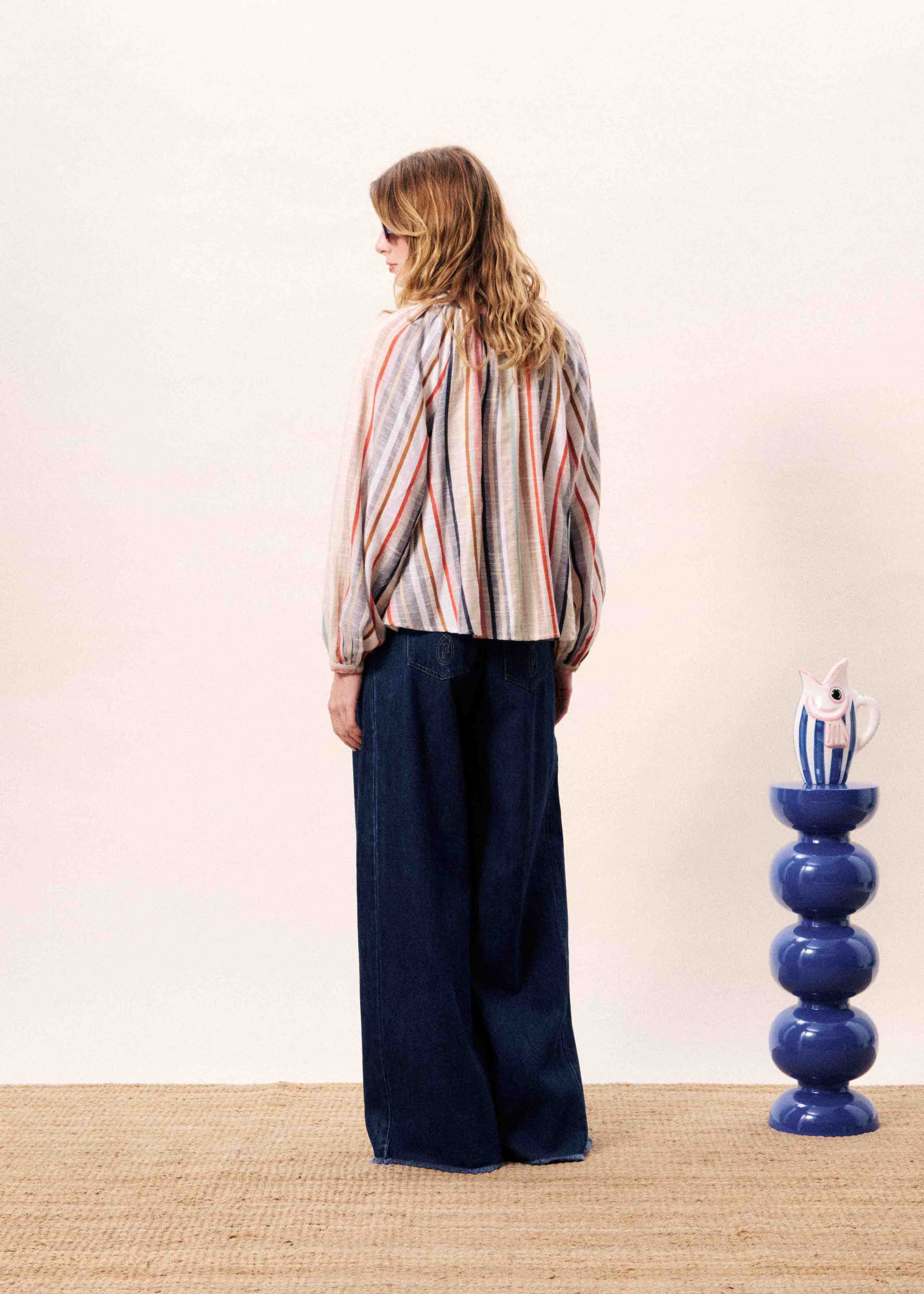 Chemise TURQUIN Bleu jean - Image 3