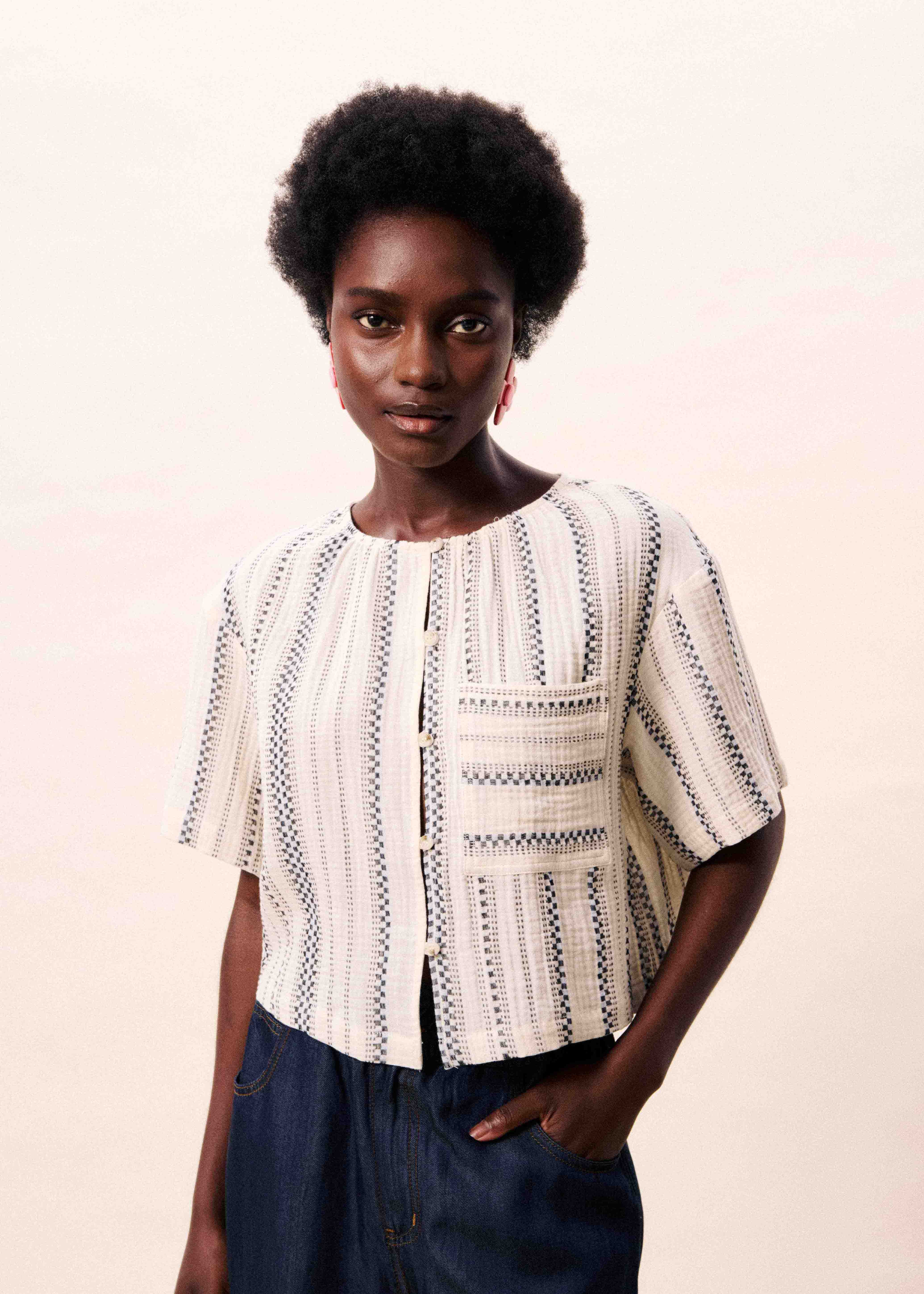 Chemise VALEA Creme - Image 4