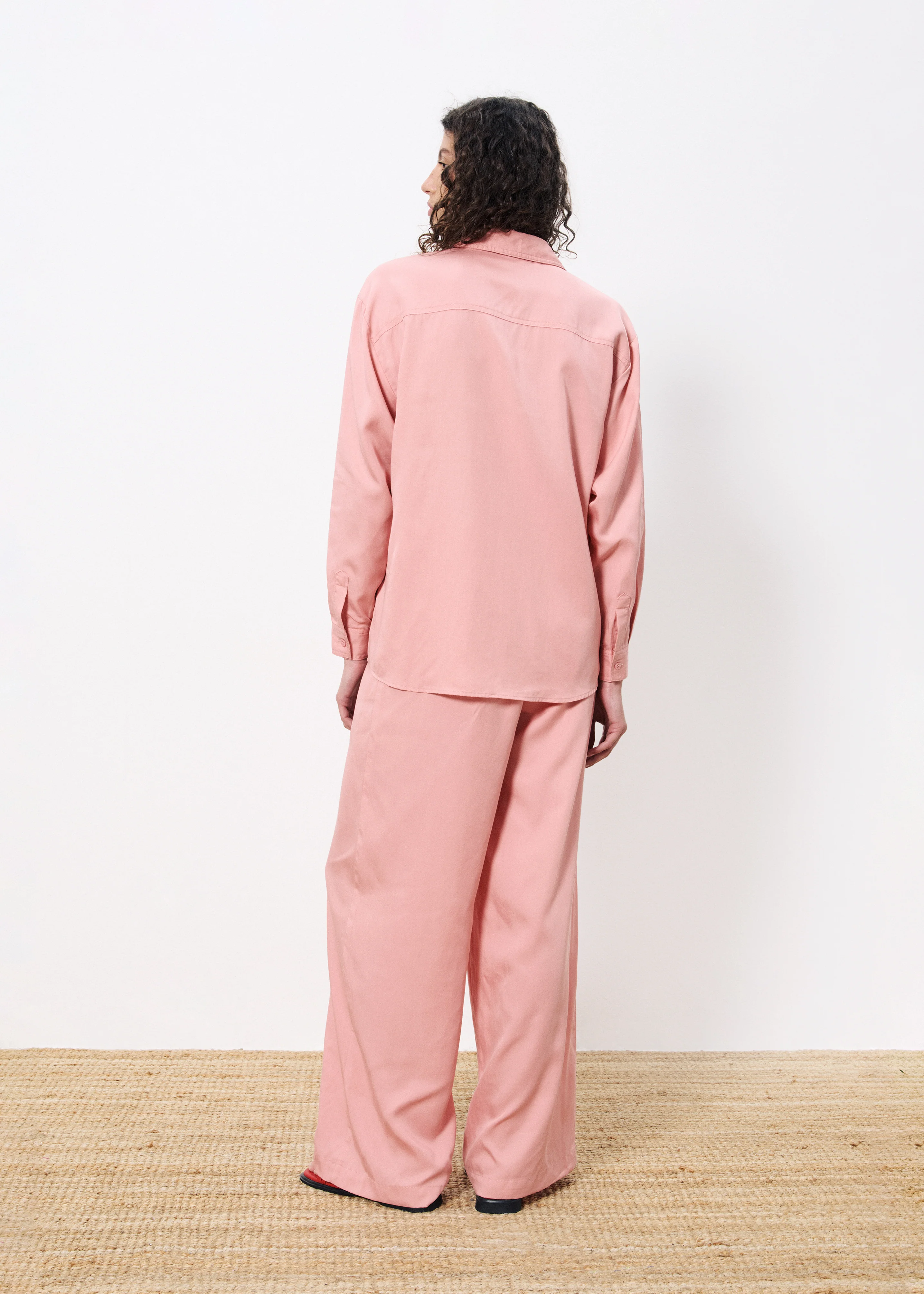 Chemise VIVIENNE Rose pale - Image 4