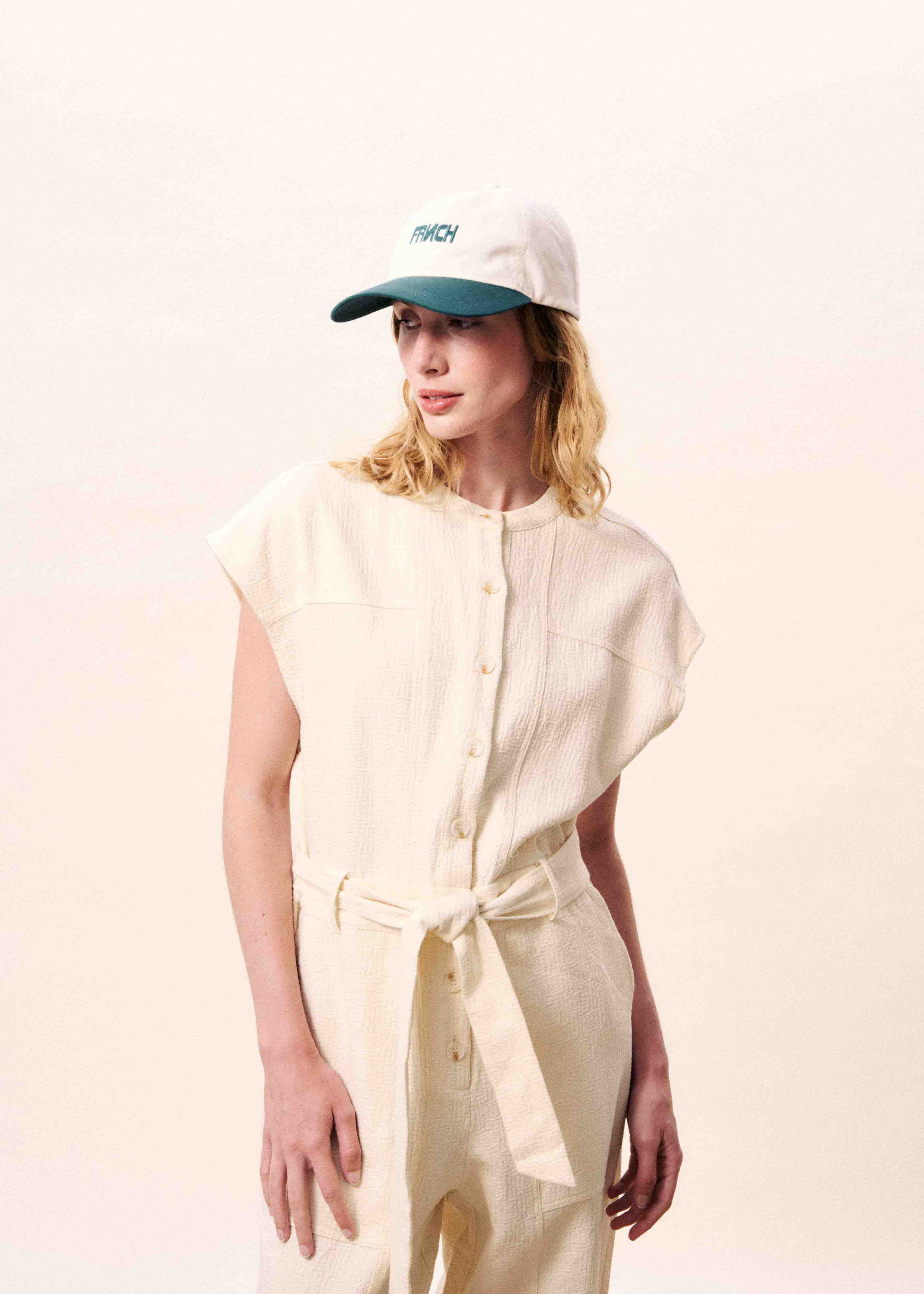 Combi-pantalon CELESTIA Creme - Image 3