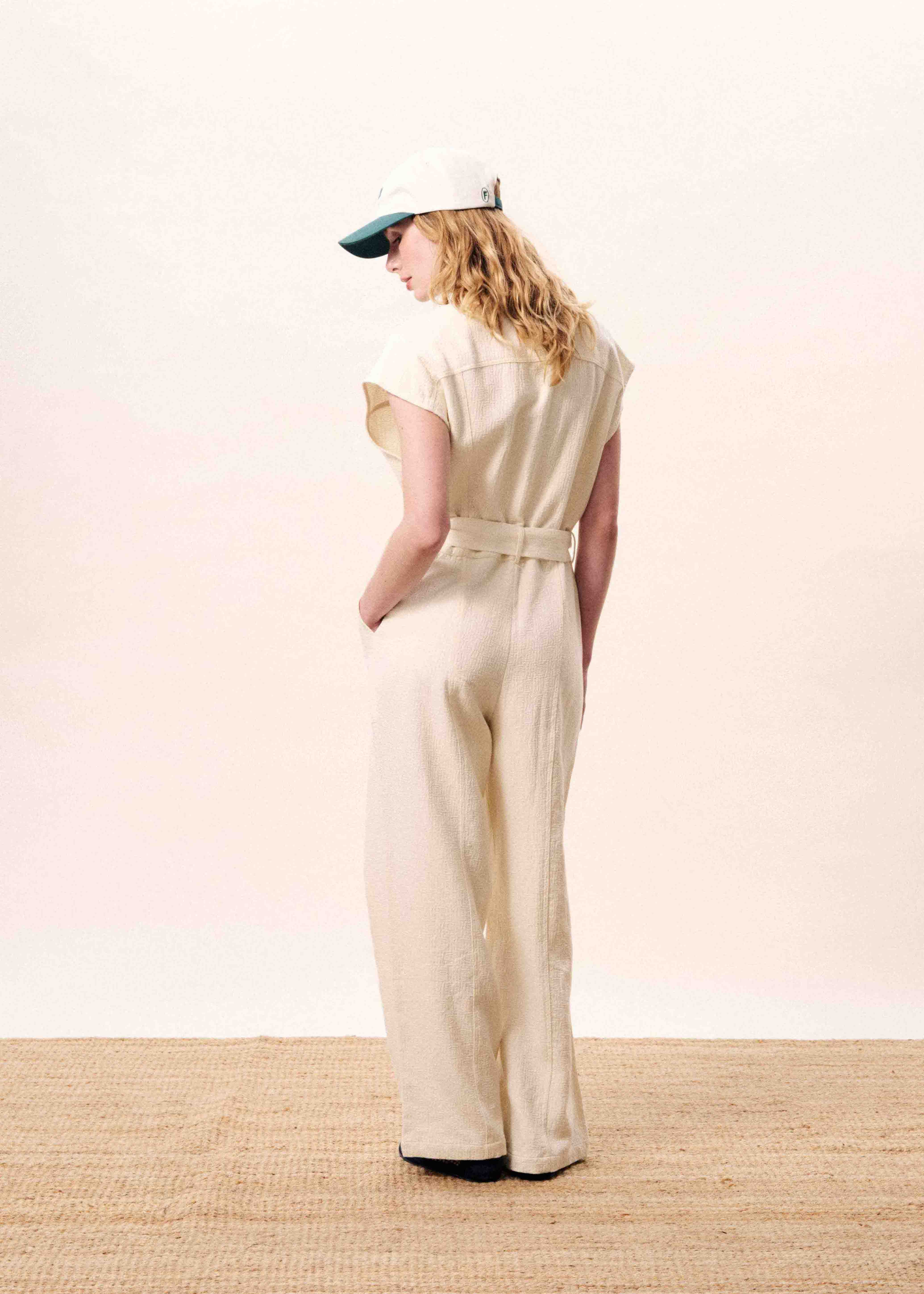 Combi-pantalon CELESTIA Creme - Image 4