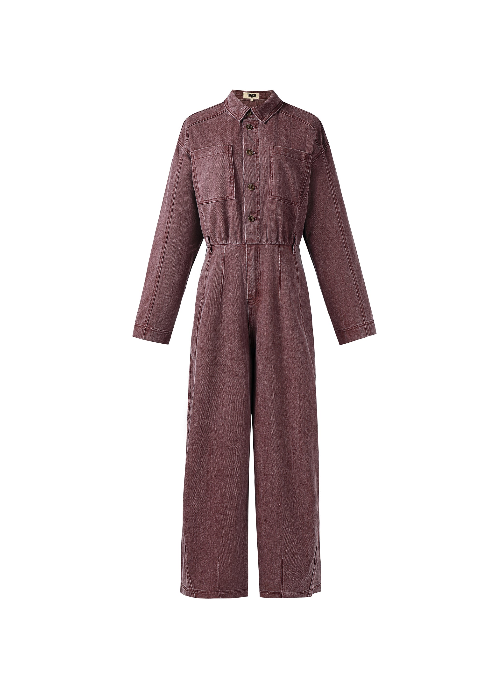 Combi-pantalon FABIANA Aubergine - Image 6