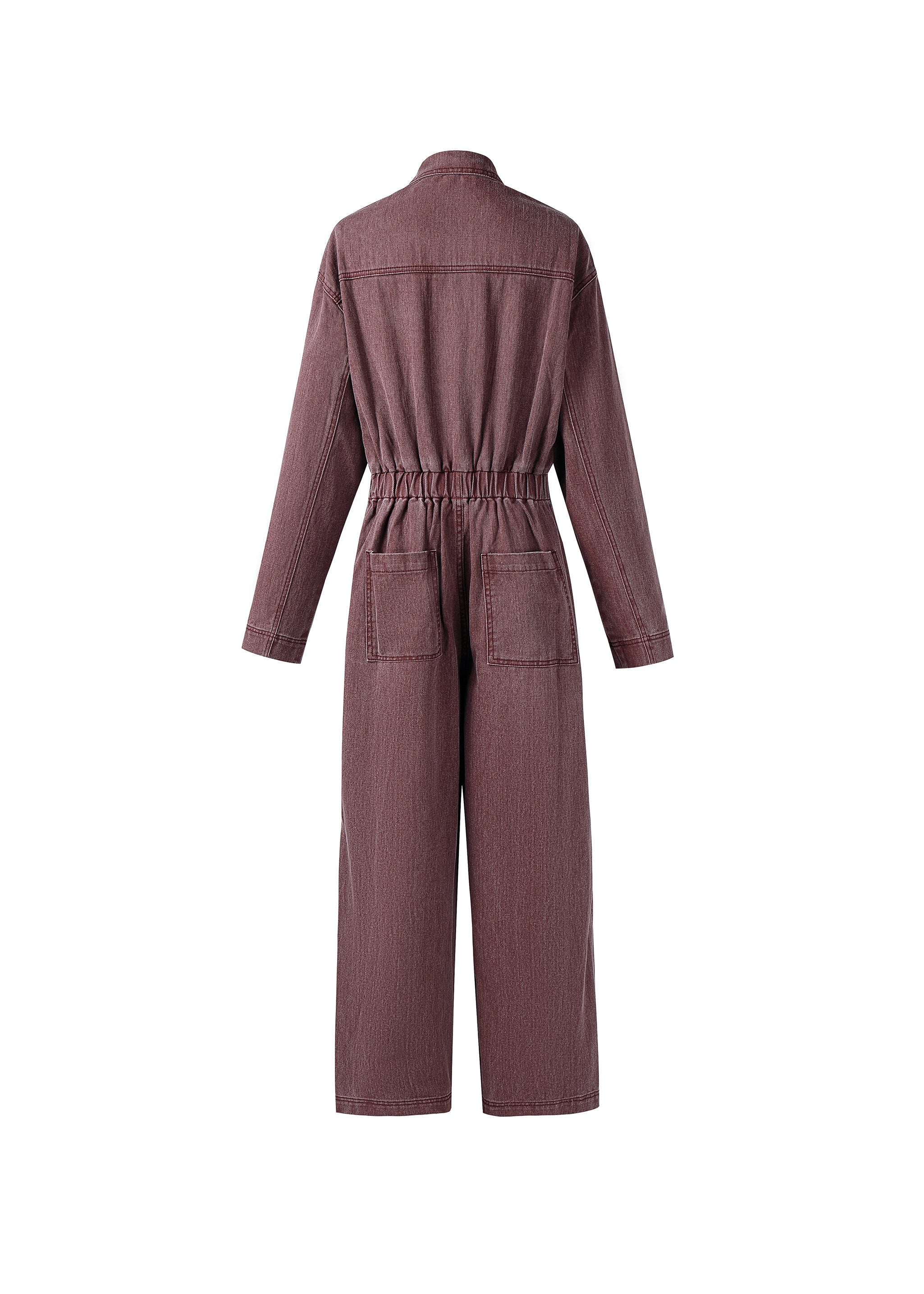 Combi-pantalon FABIANA Aubergine - Image 7