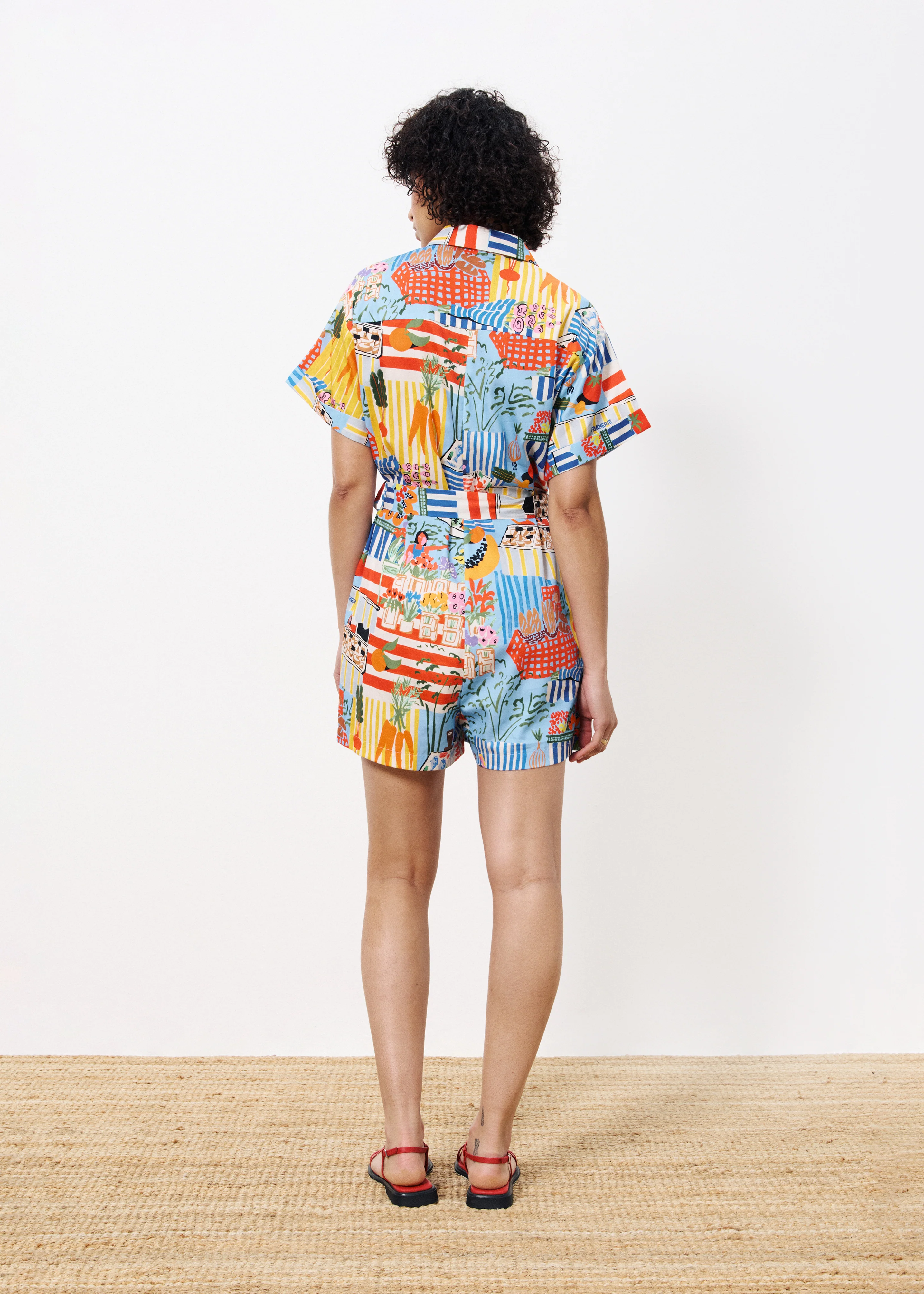 Combishort CLEMIRE Marche bleu - Image 3