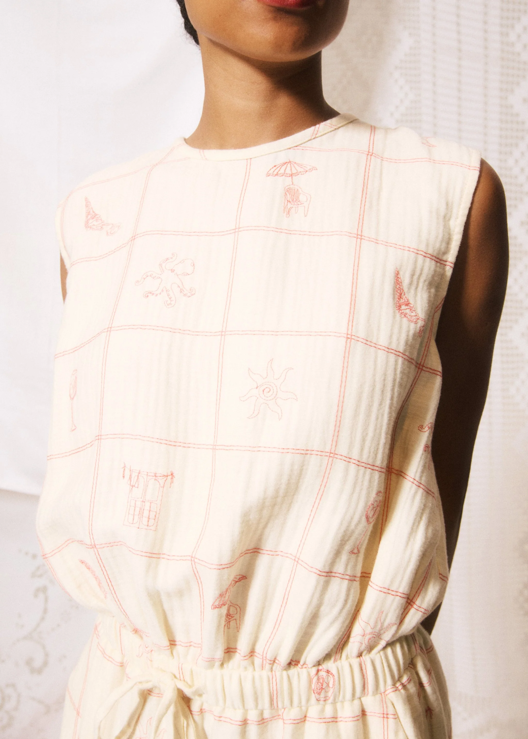 Combishort FLAVIA Creme - Image 5