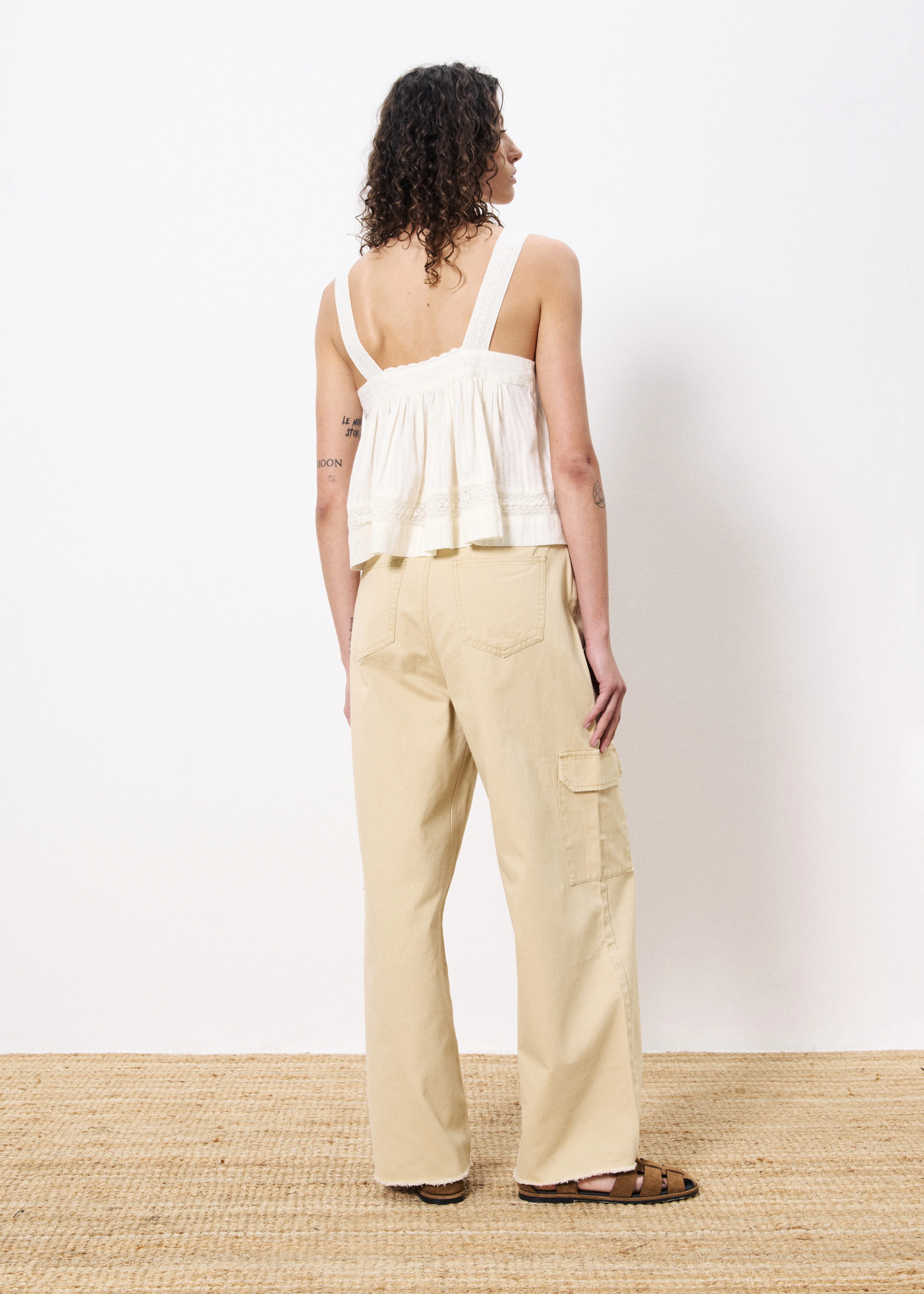 Debardeur LALITA Creme - Image 3