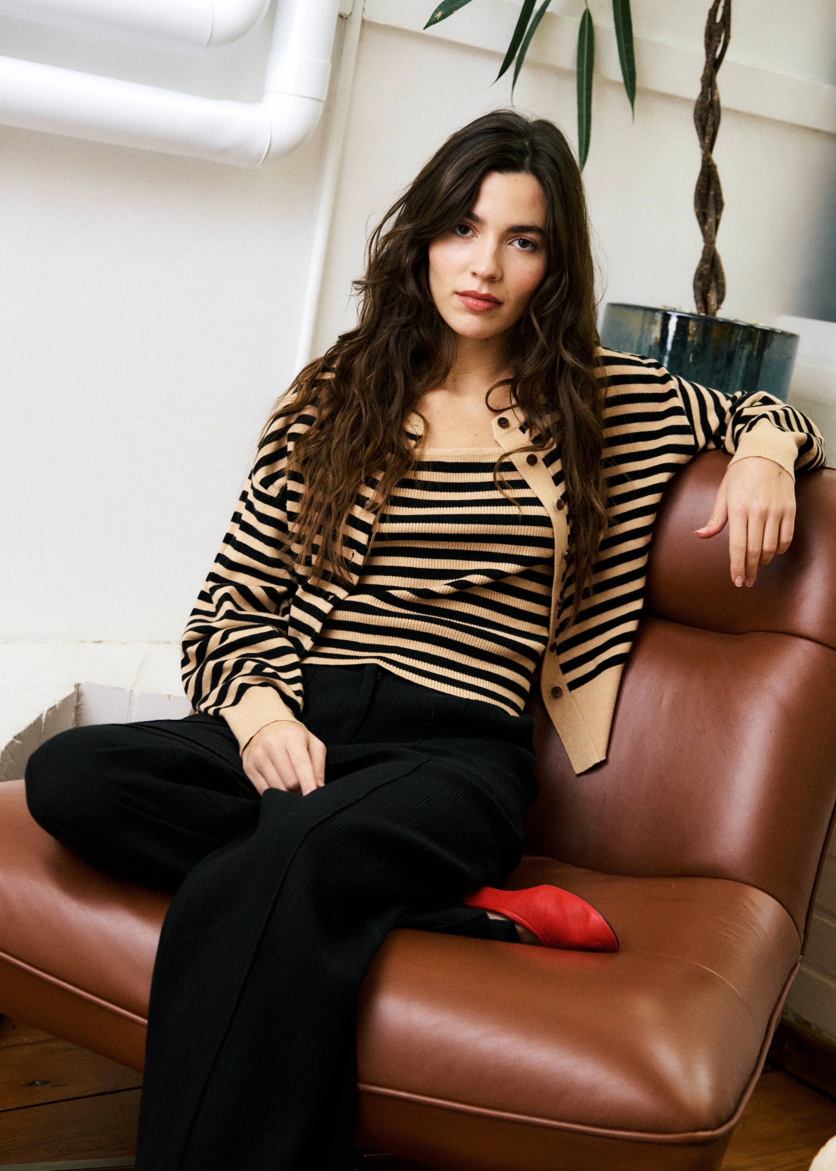 Debardeur NINETTE Rose pale - Image 2