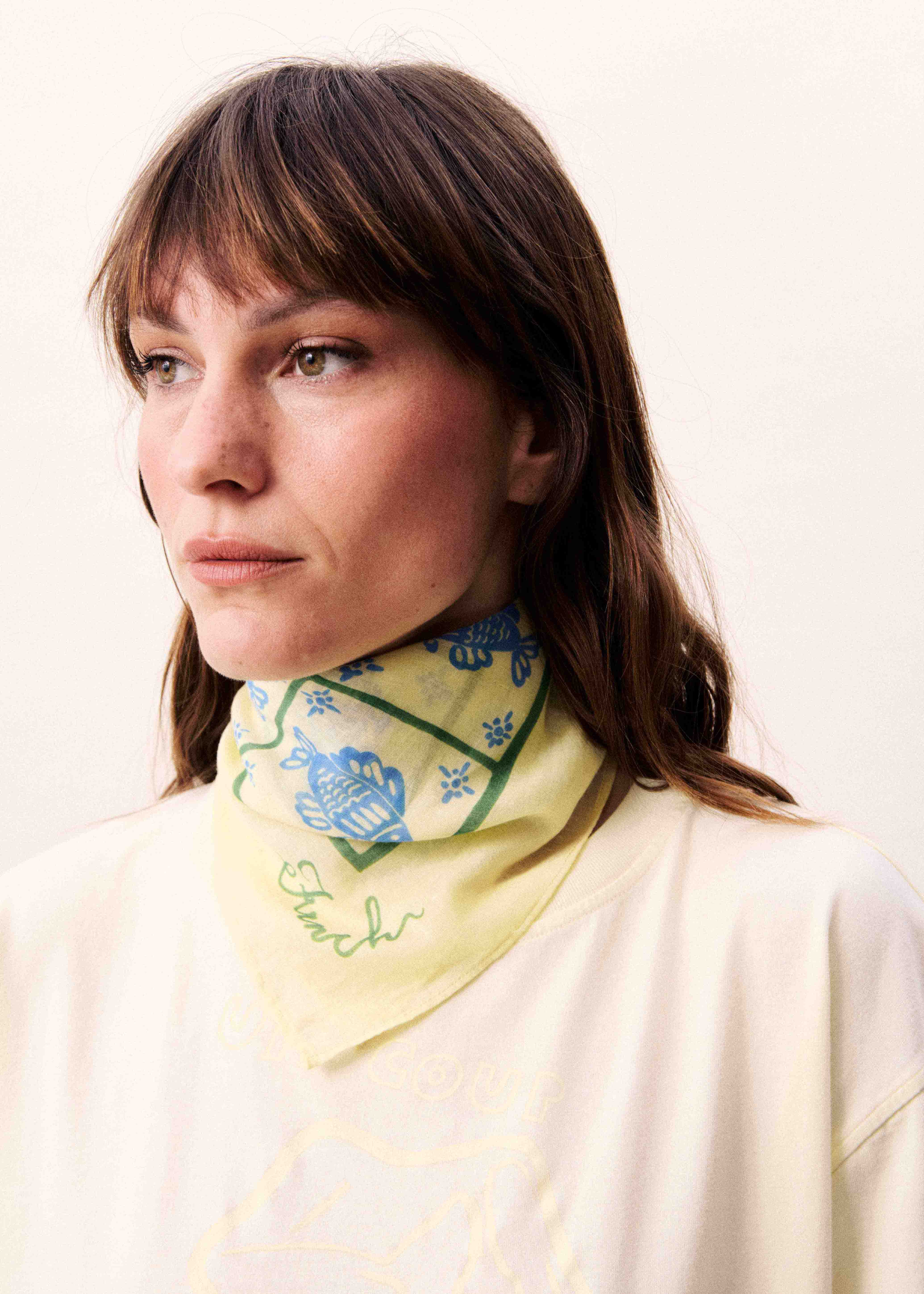 Foulard GELTENFALL Beurre - Image 3