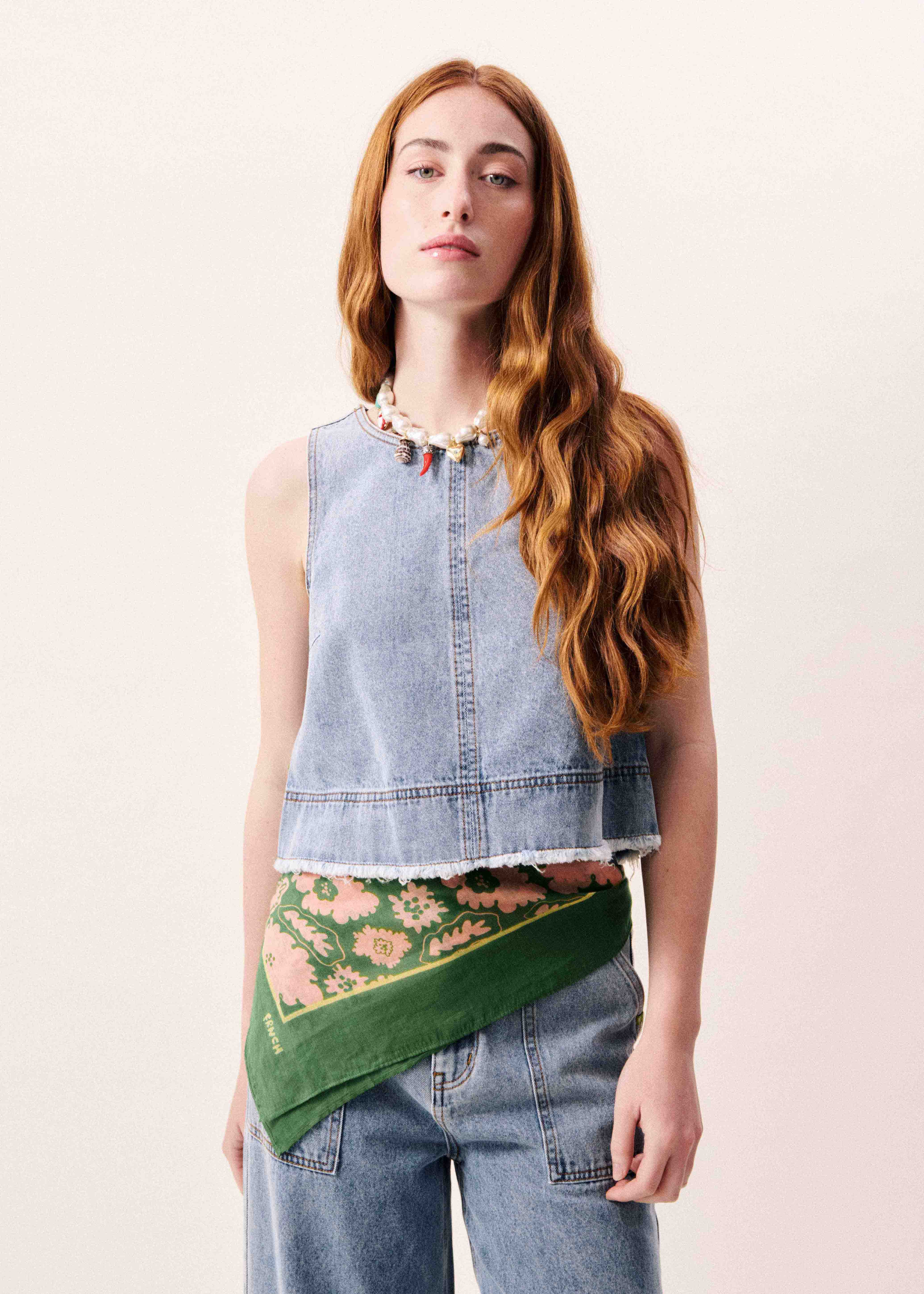 Foulard HANNOKI Vert - Image 4
