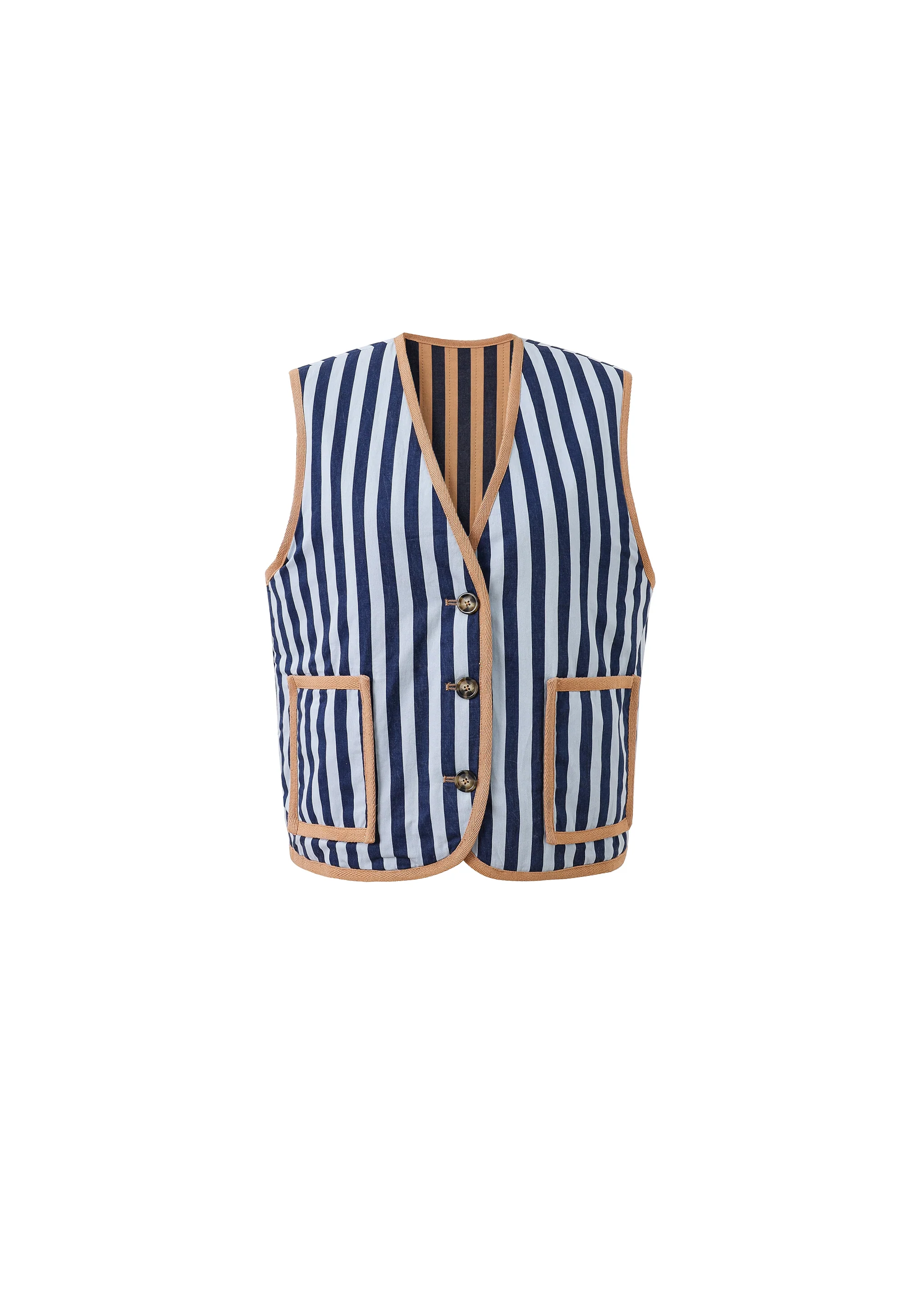 Gilet CAMILA Bleu jean - Image 7