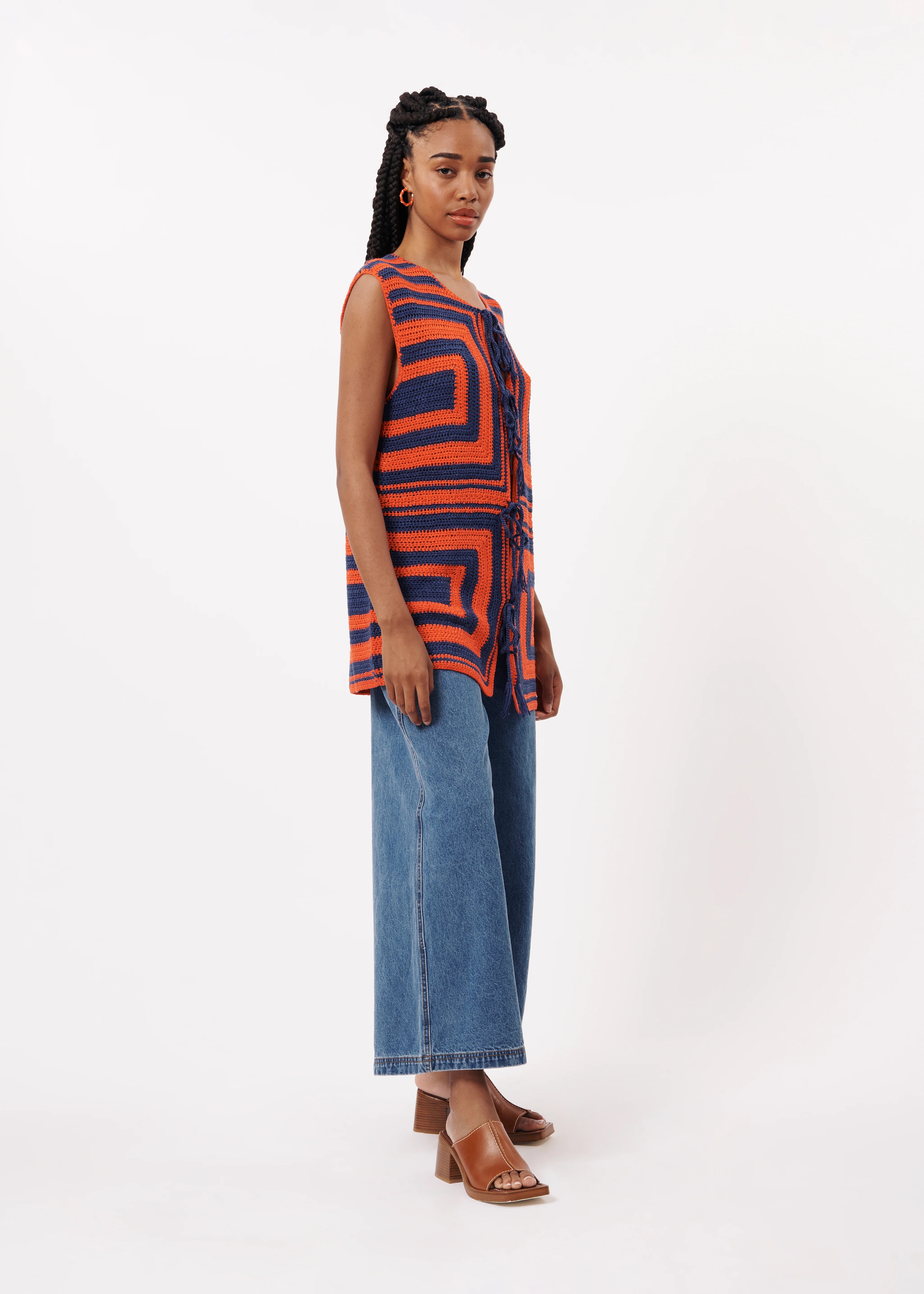 Gilet CYBILLE Rouge - Image 2