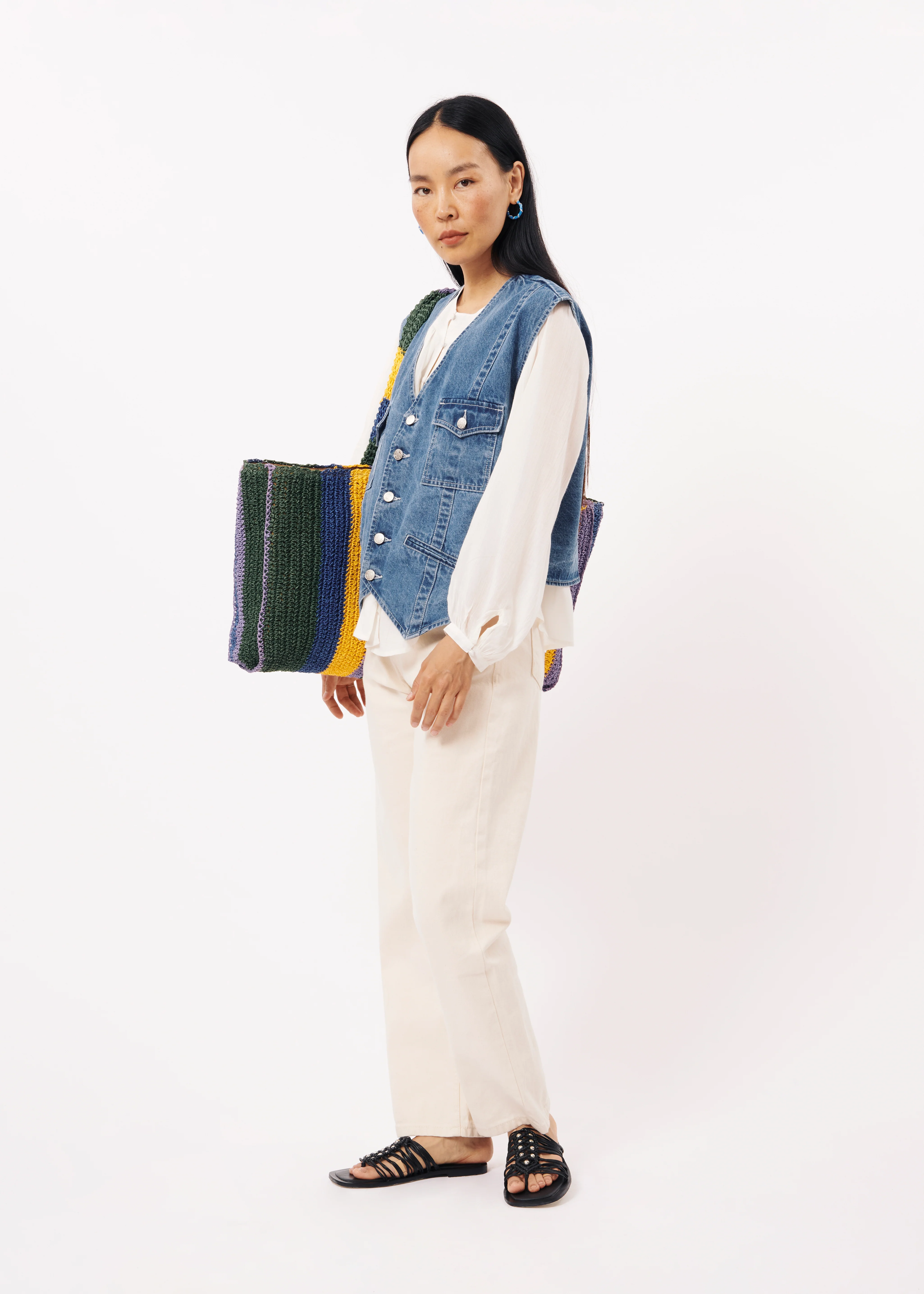 Gilet EVY Bleu jean - Image 3