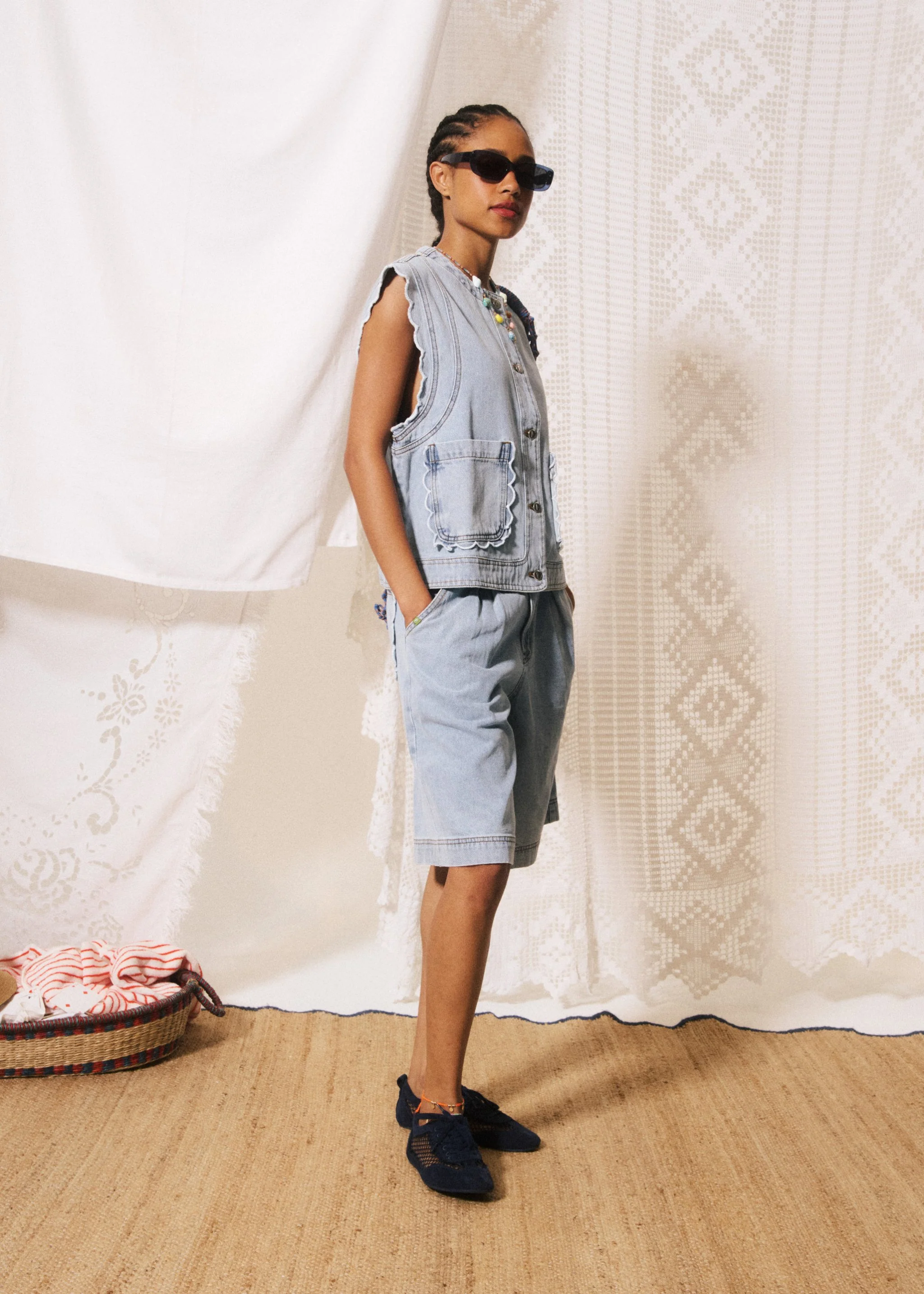 Gilet LILLO Bleu jean - Image 2
