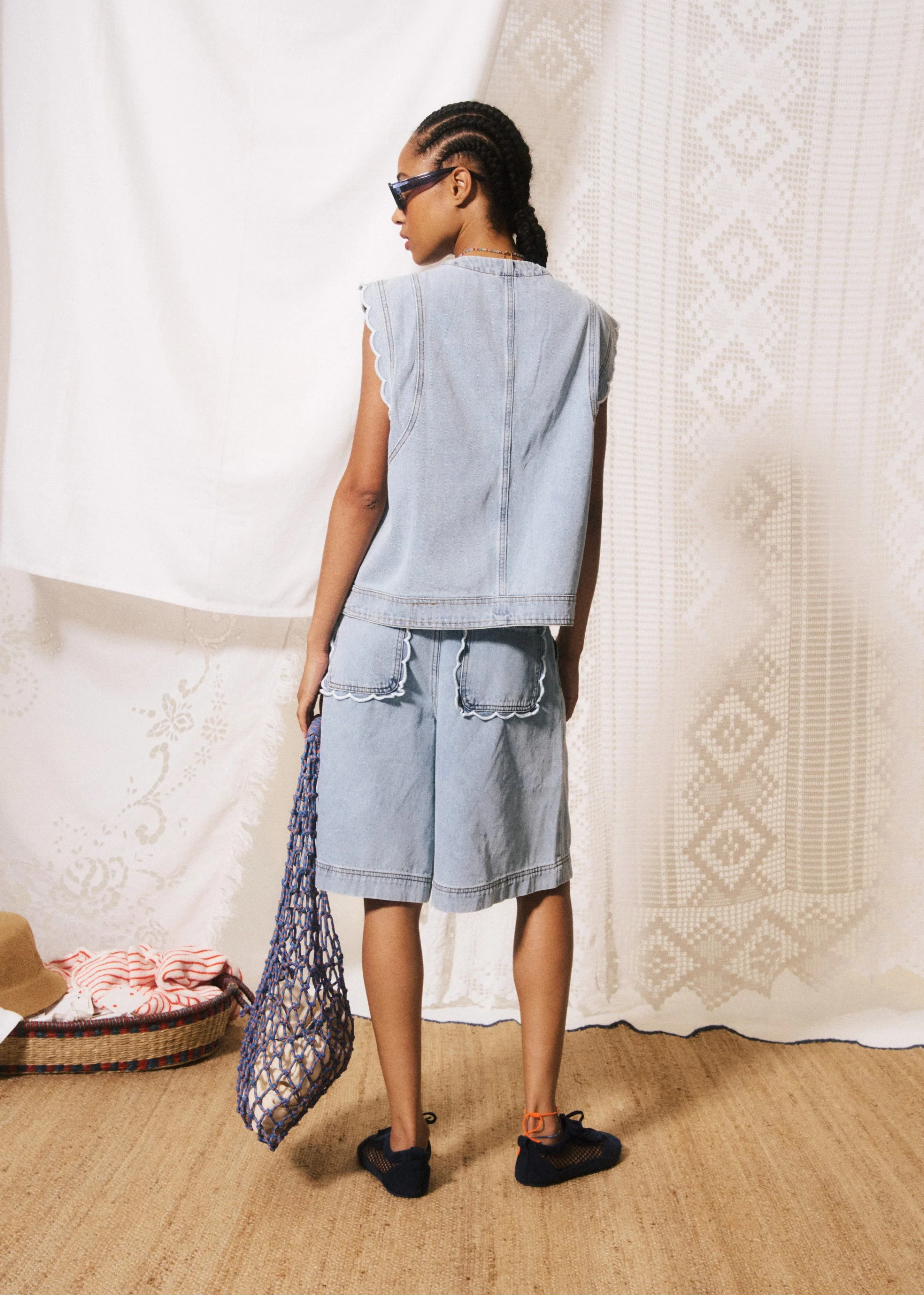 Gilet LILLO Bleu jean - Image 3