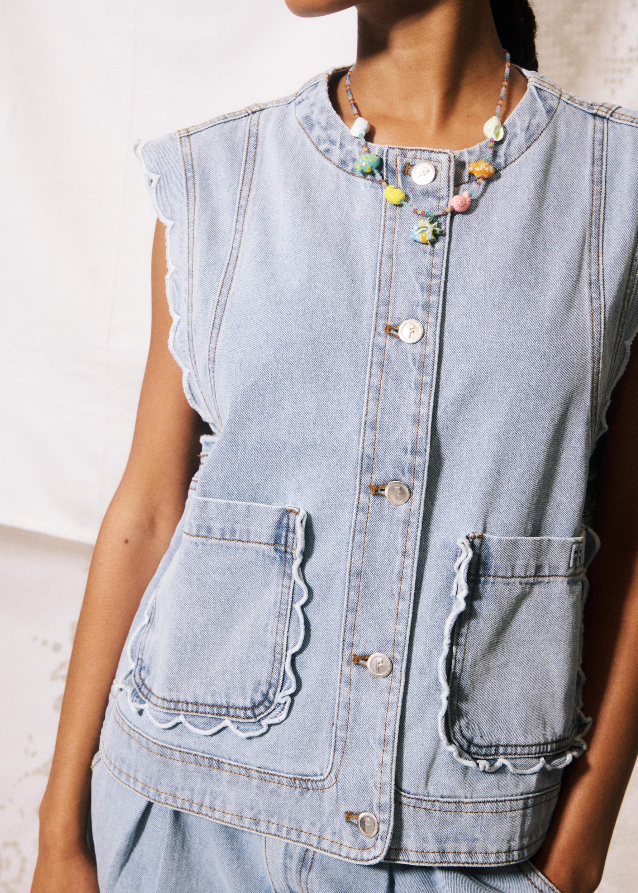 Gilet LILLO Bleu jean - Image 5