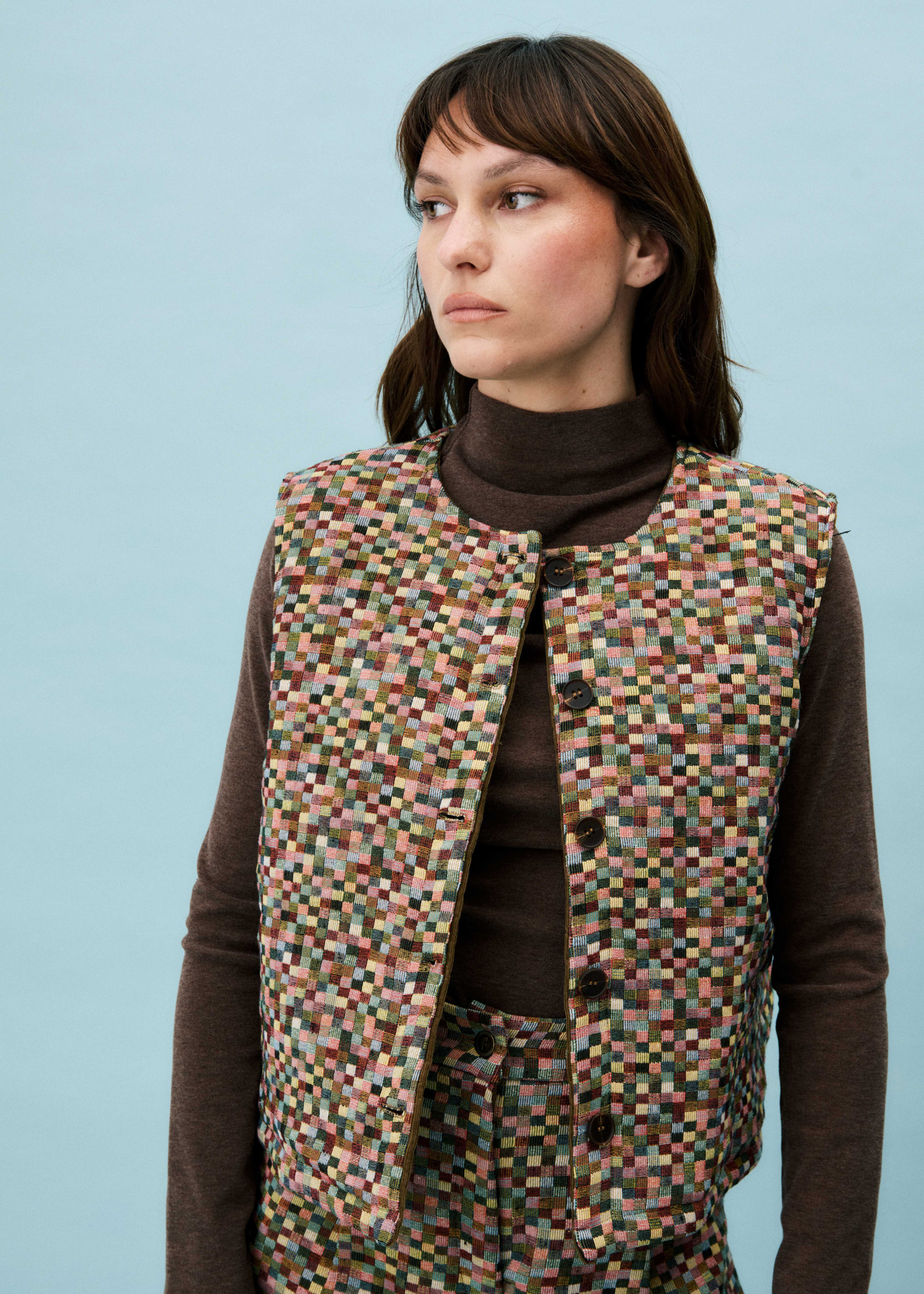 Gilet LYSANDRA Multicolore - Image 4