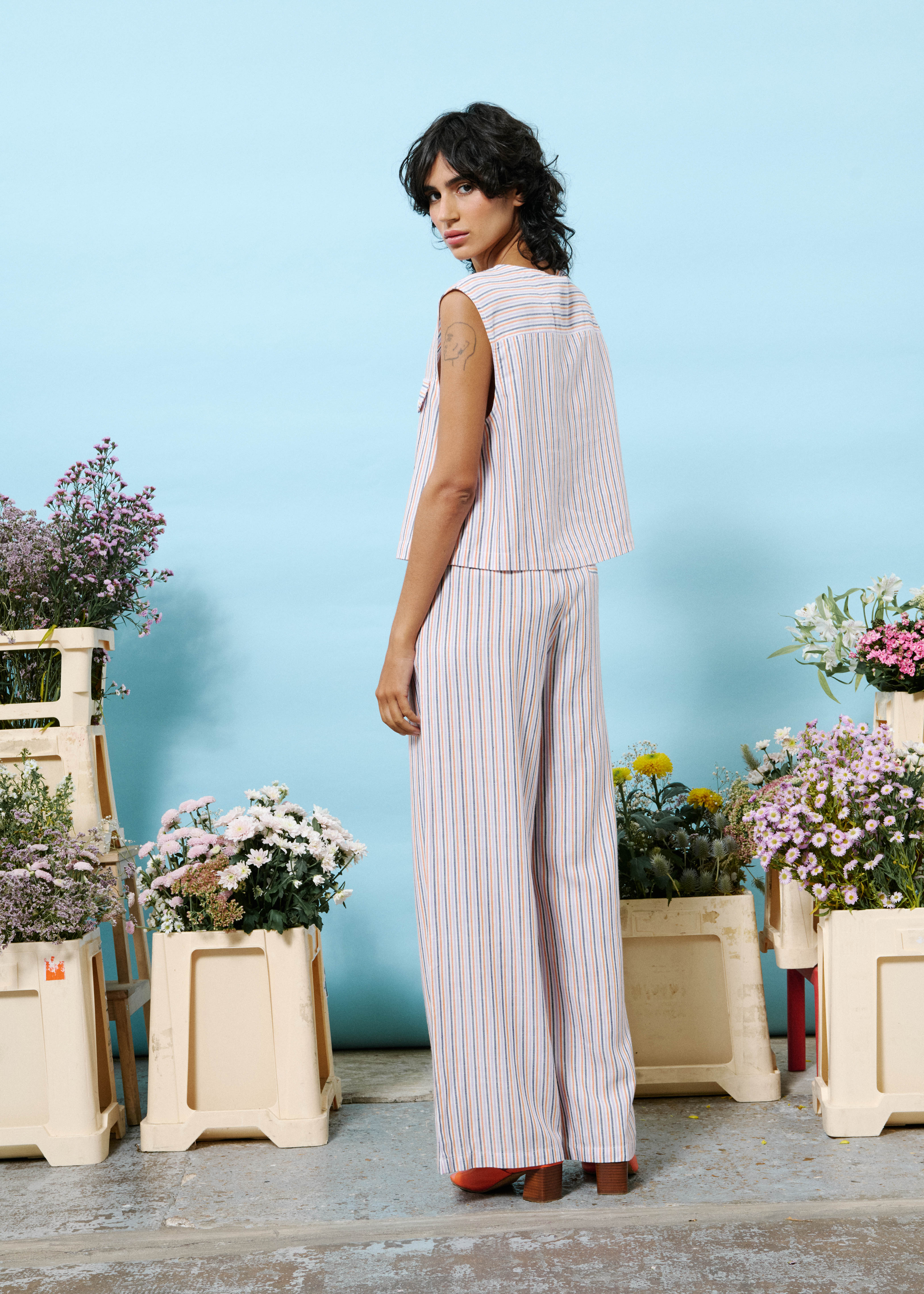 Gilet NILANI Orange - Image 5