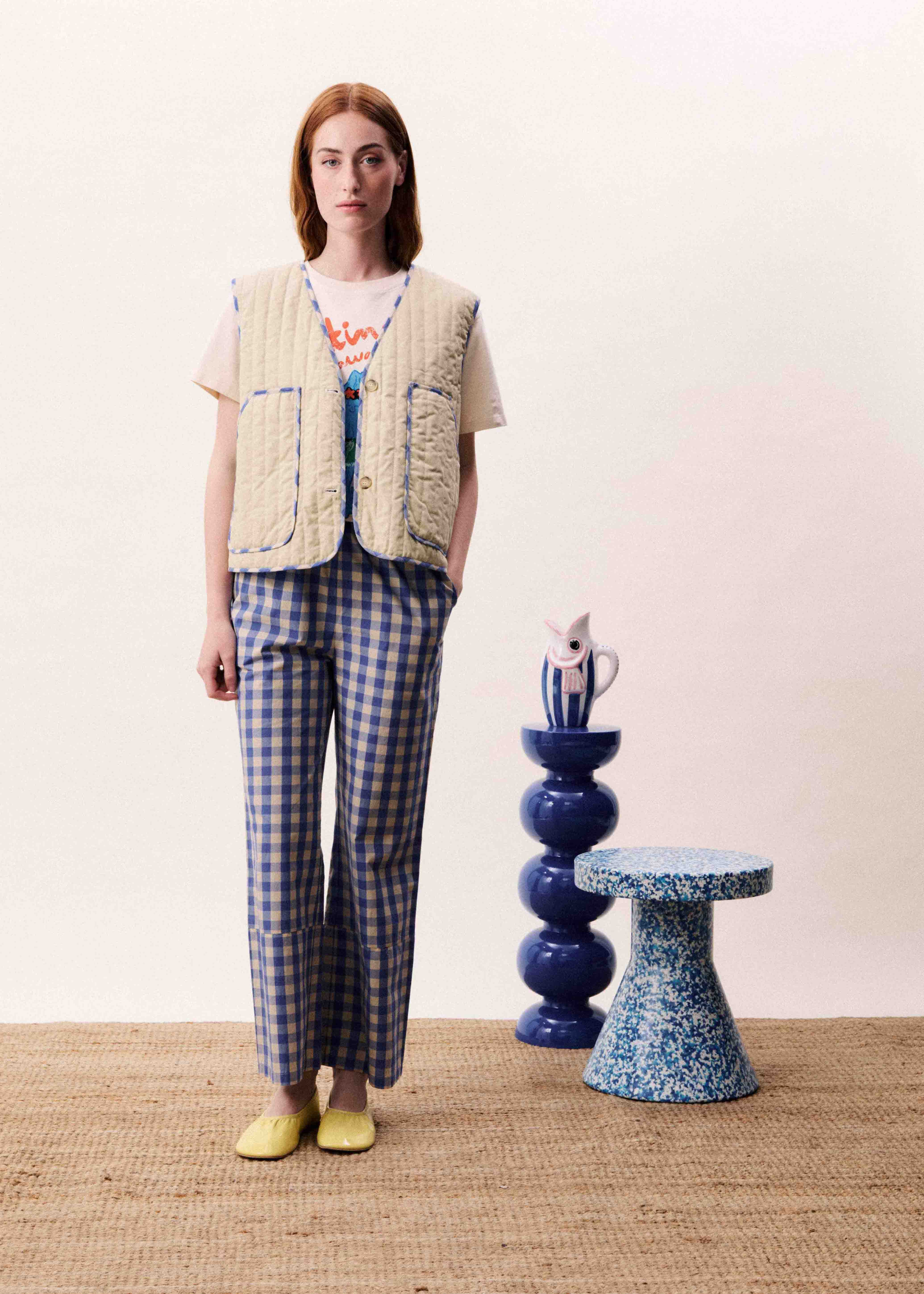 Gilet REGALIA Bleu azur