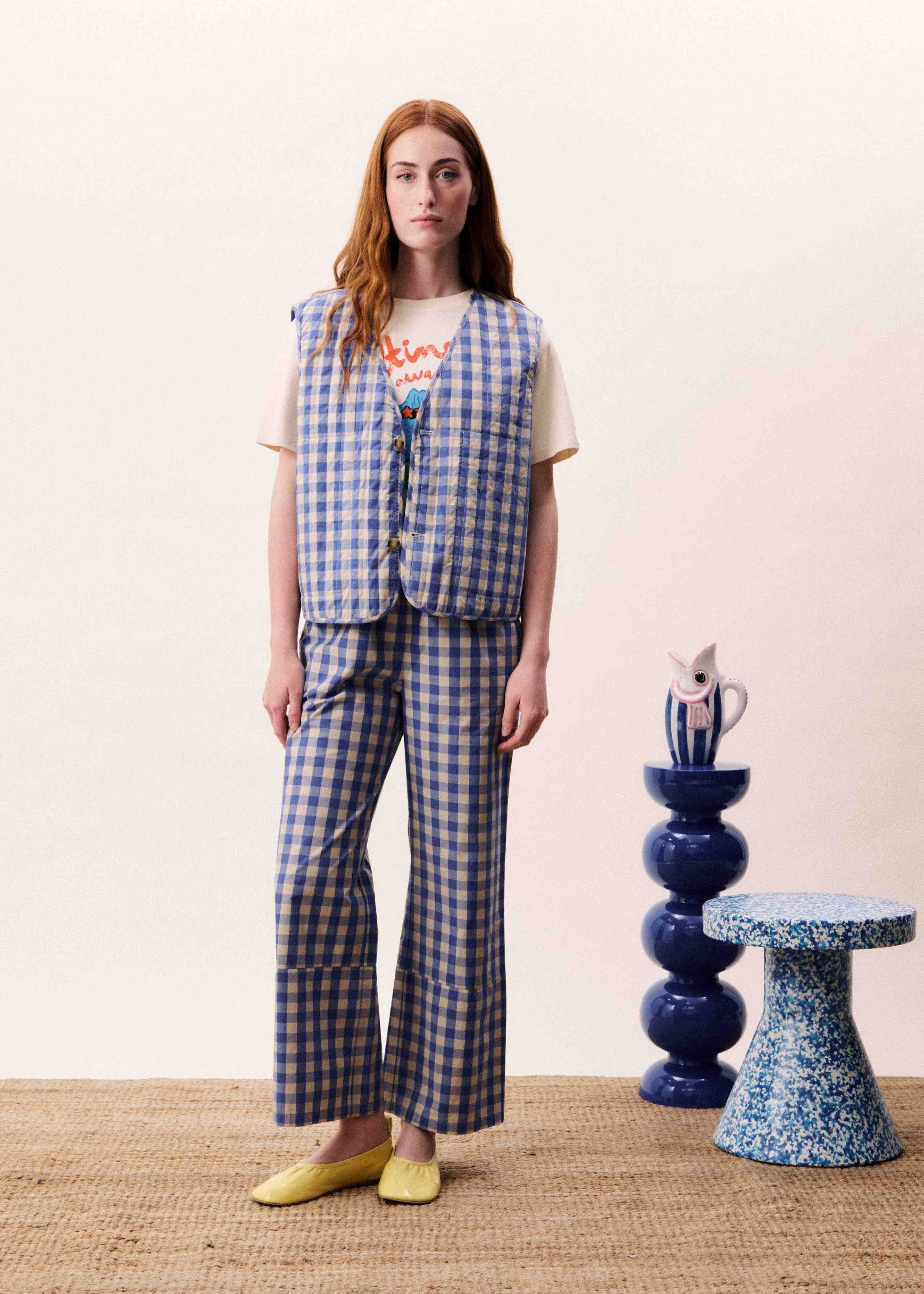Gilet REGALIA Bleu azur - Image 5