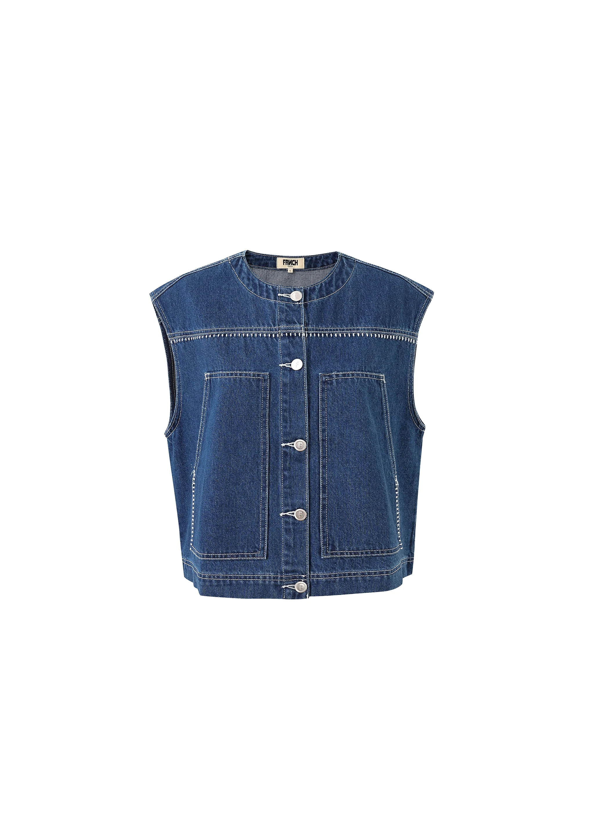 Gilet VICTORY Bleu jean - Image 5