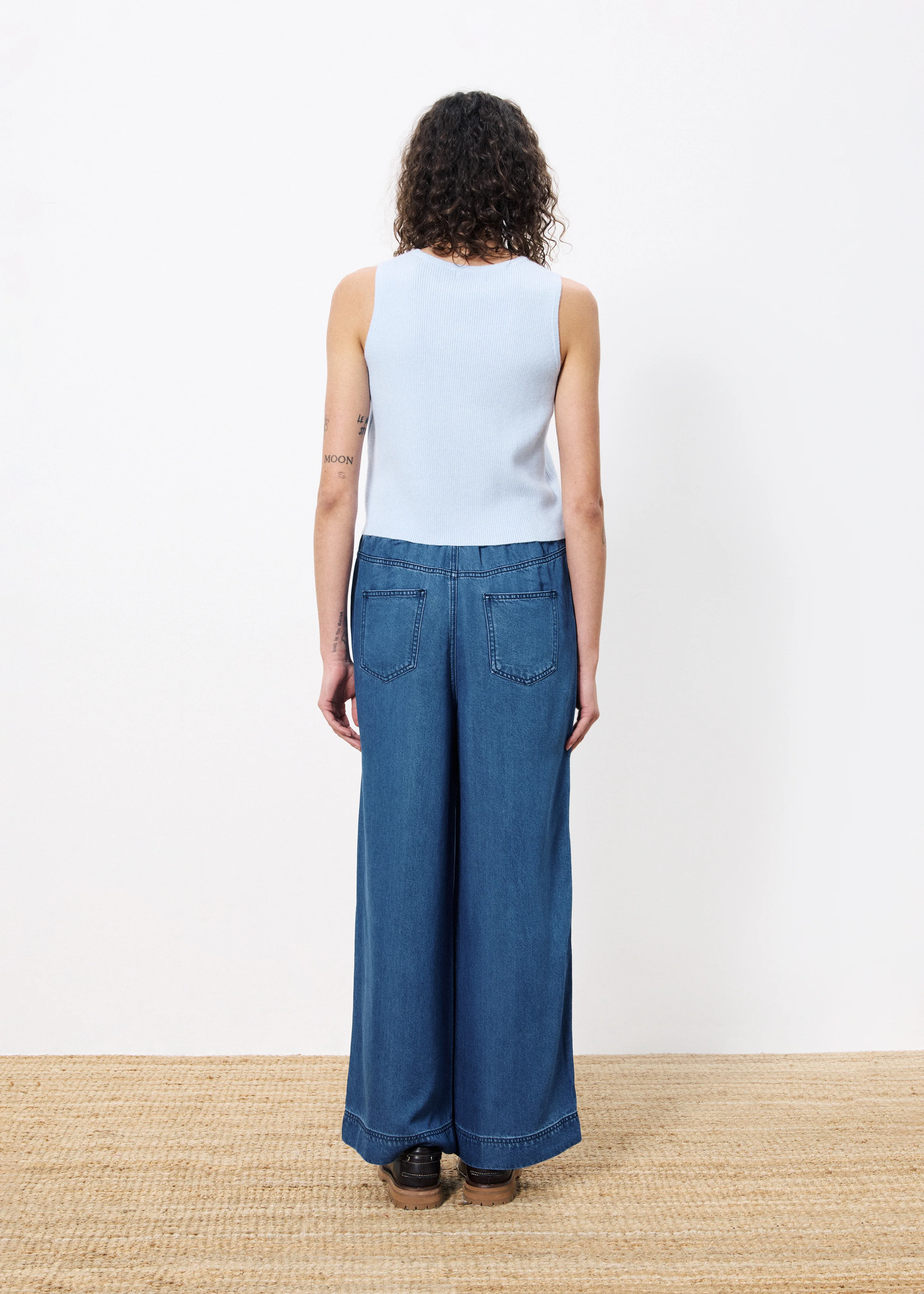 Jean SATINE Bleu marine - Image 3