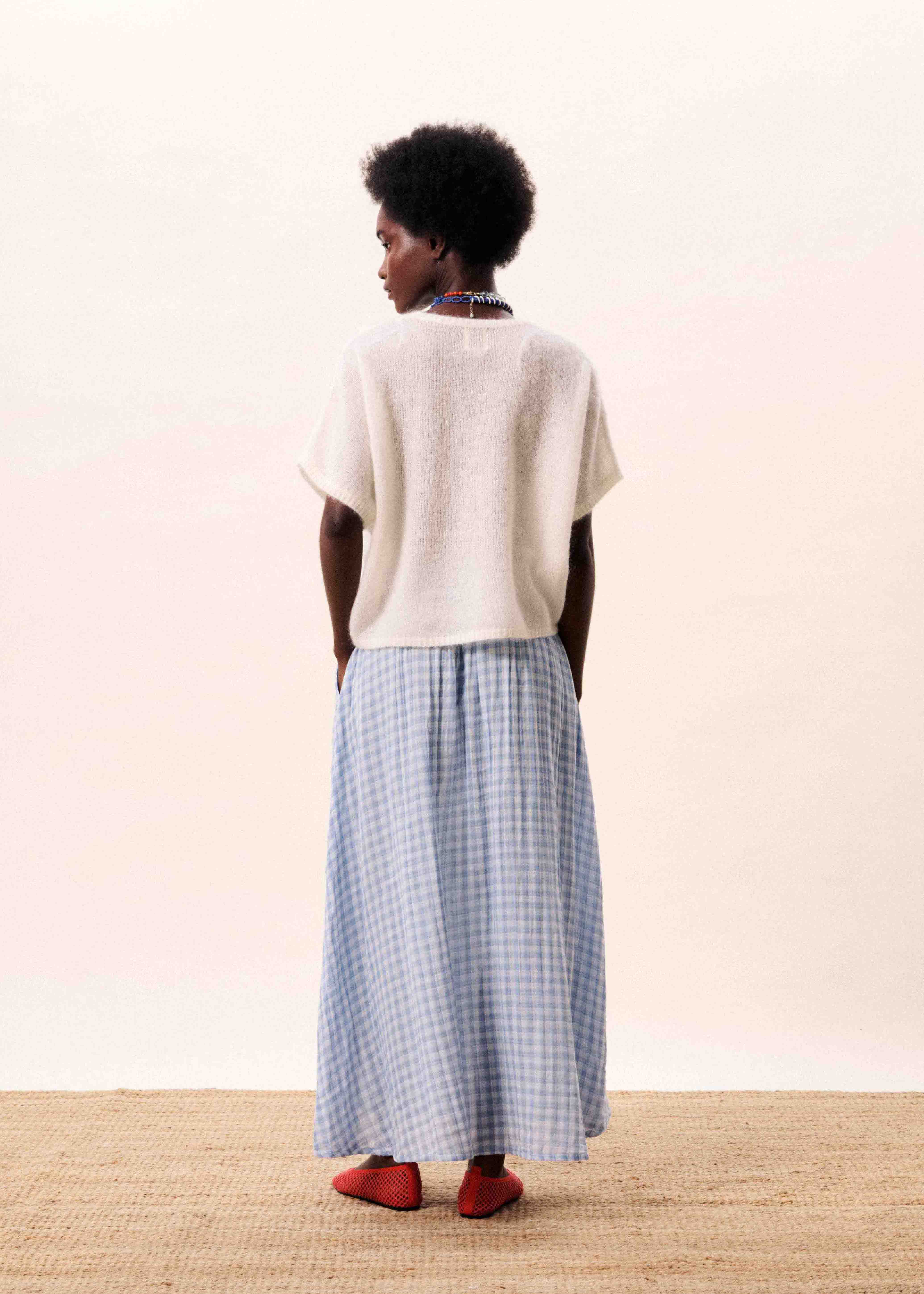 Jupe COBALT Bleu clair - Image 3