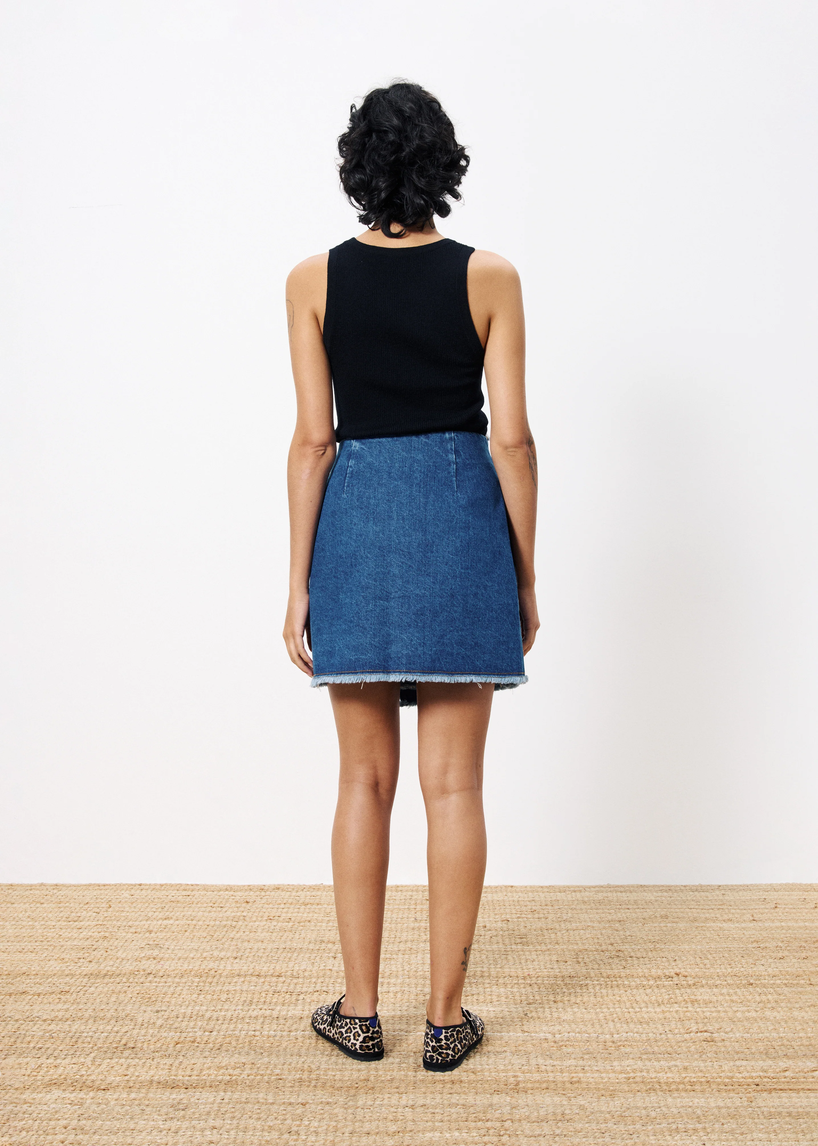 Jupe NISE Bleu jean - Image 4