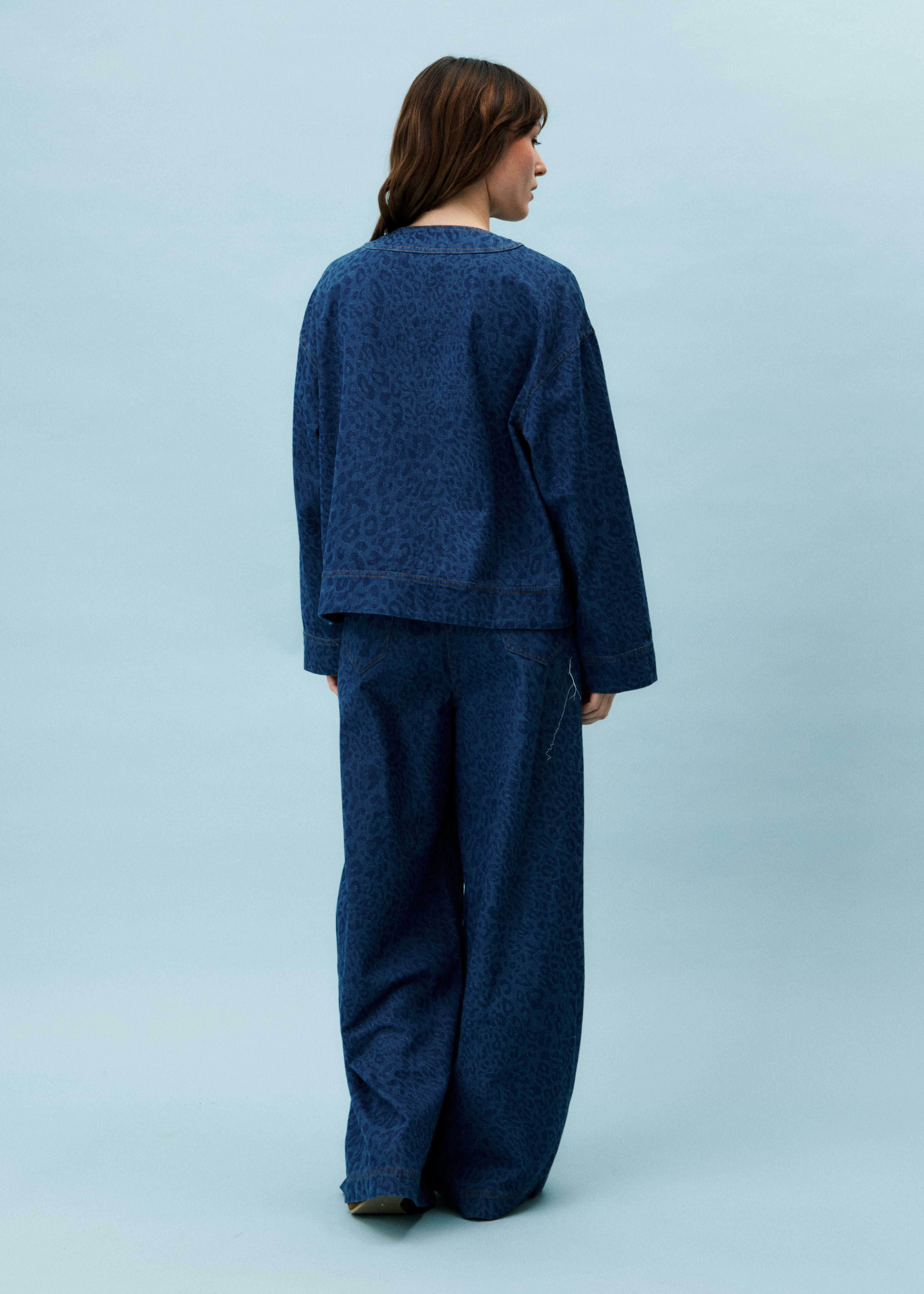 Pantalon AZURE Bleu jean - Image 4