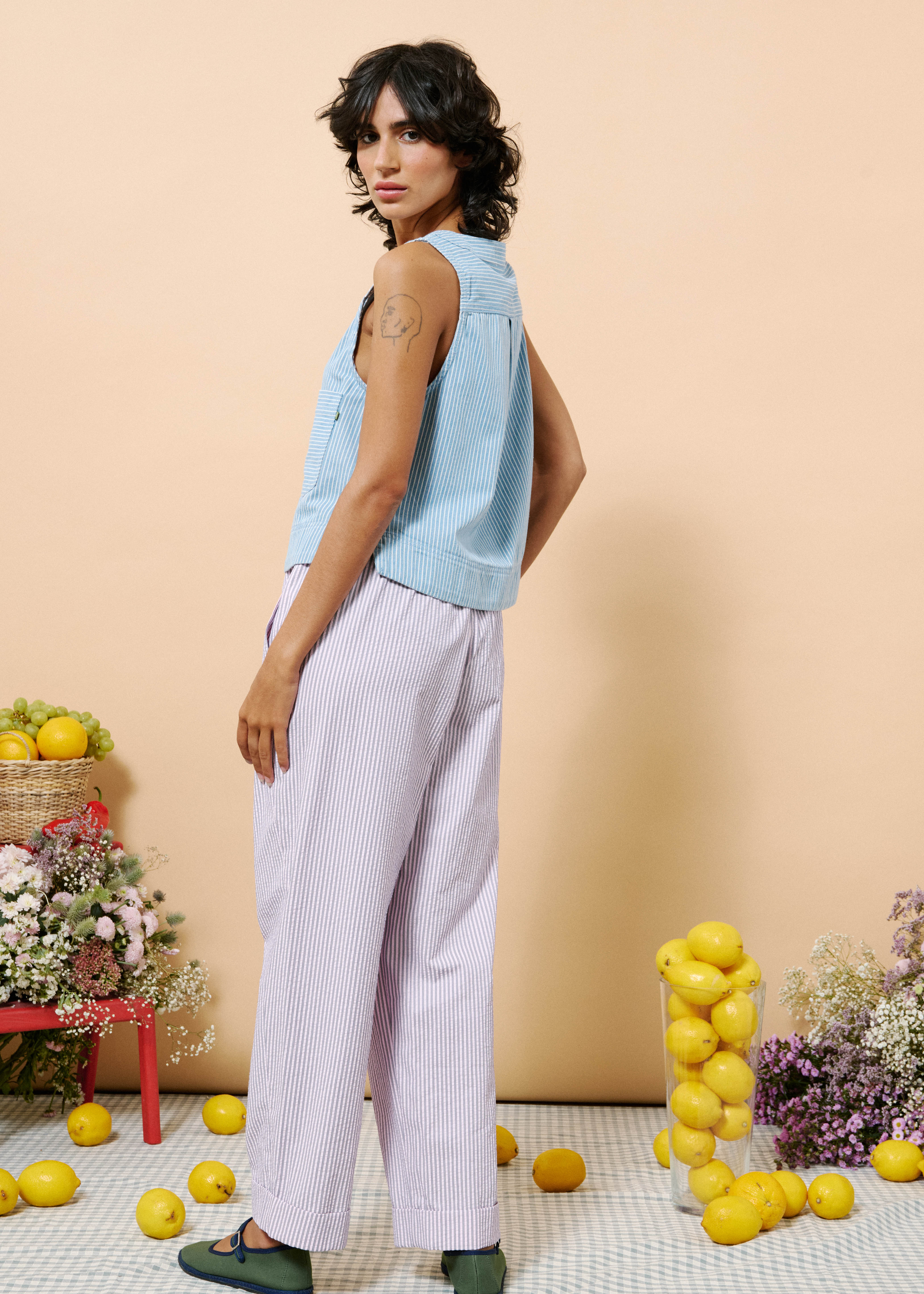 Gilet COLZA Bleu clair - Image 3