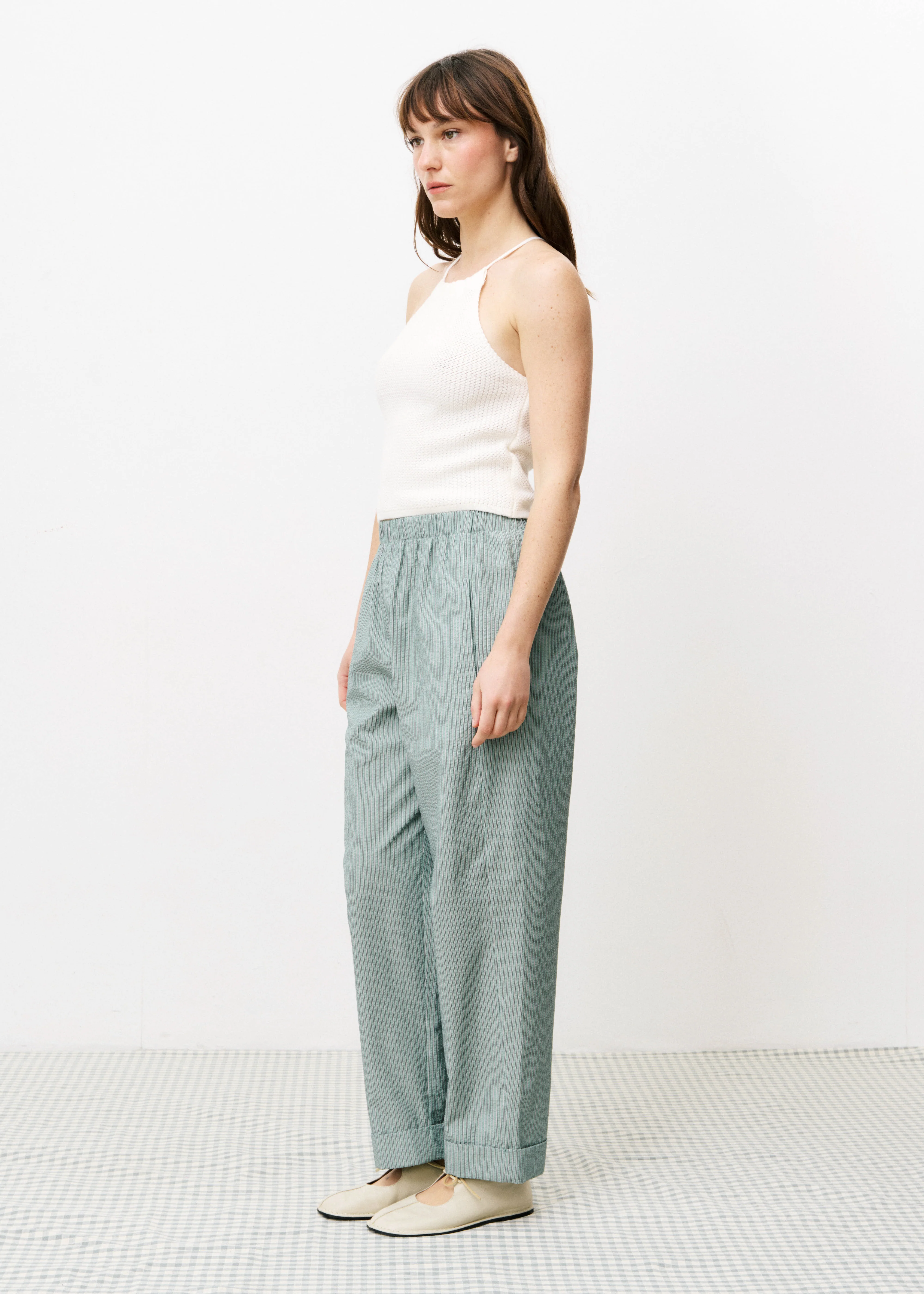 Pantalon EBTICEM Vert rivage - Image 2