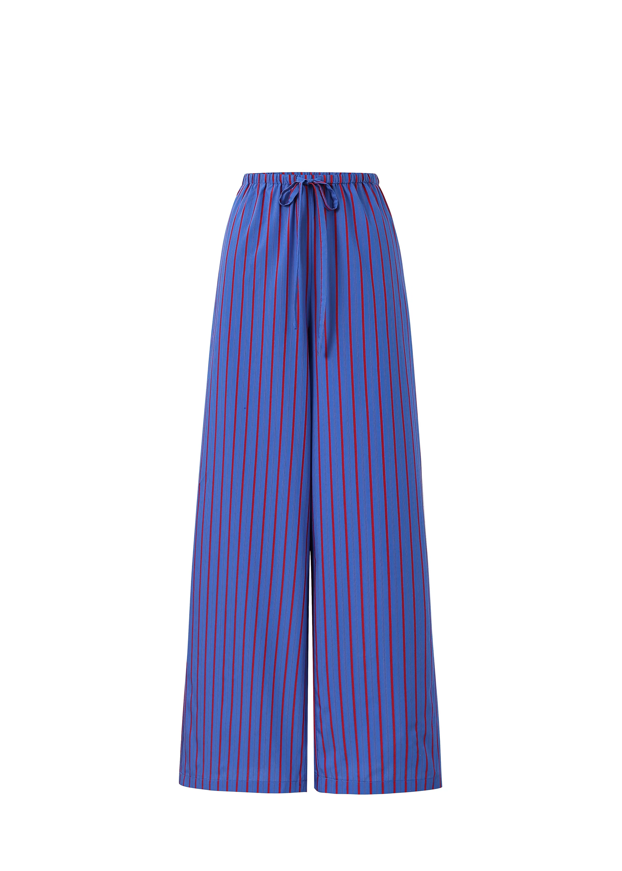 Pantalon EDELINE Bleu electrique - Image 4