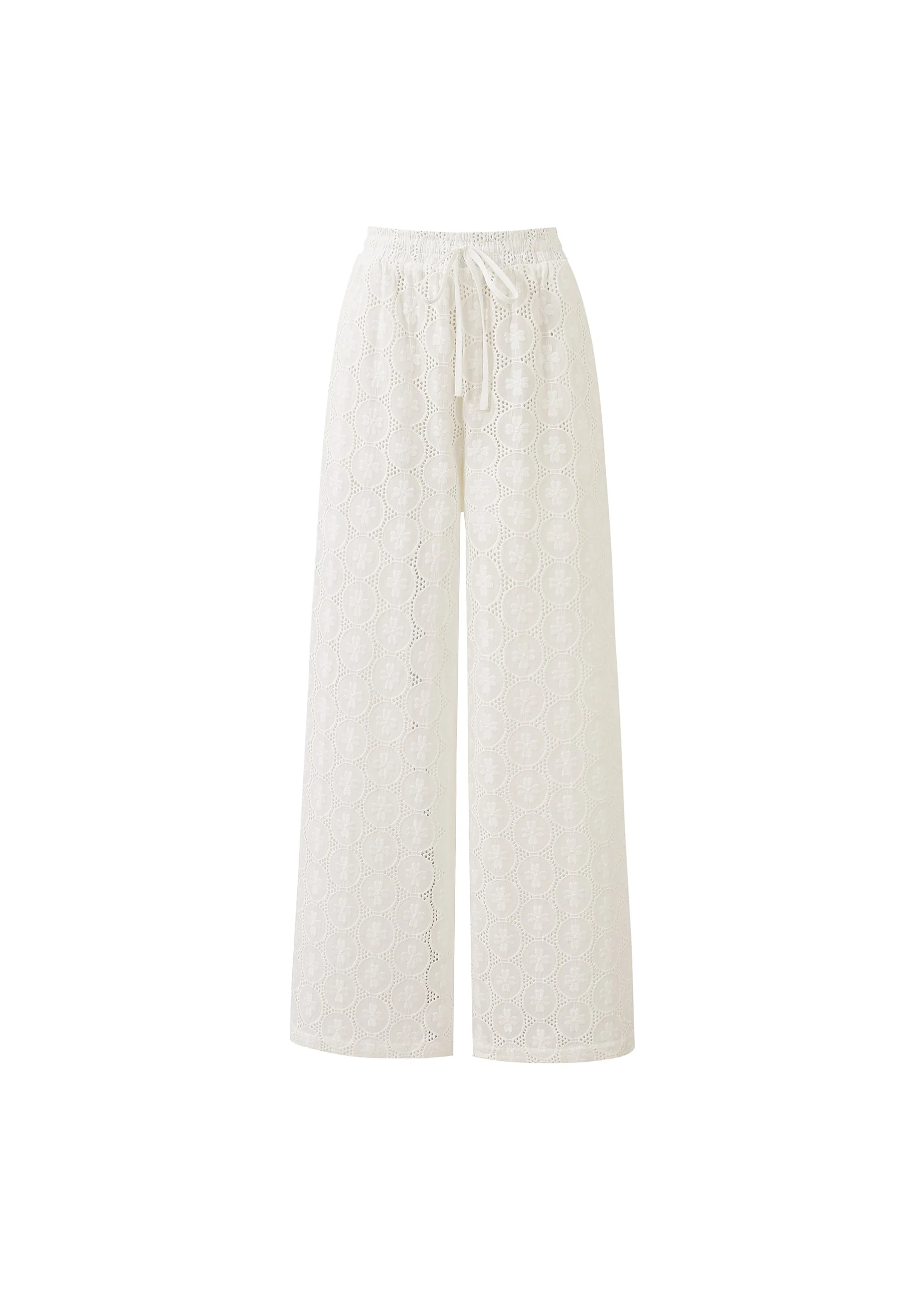 Pantalon FRANCESCO PIO Blanc - Image 4