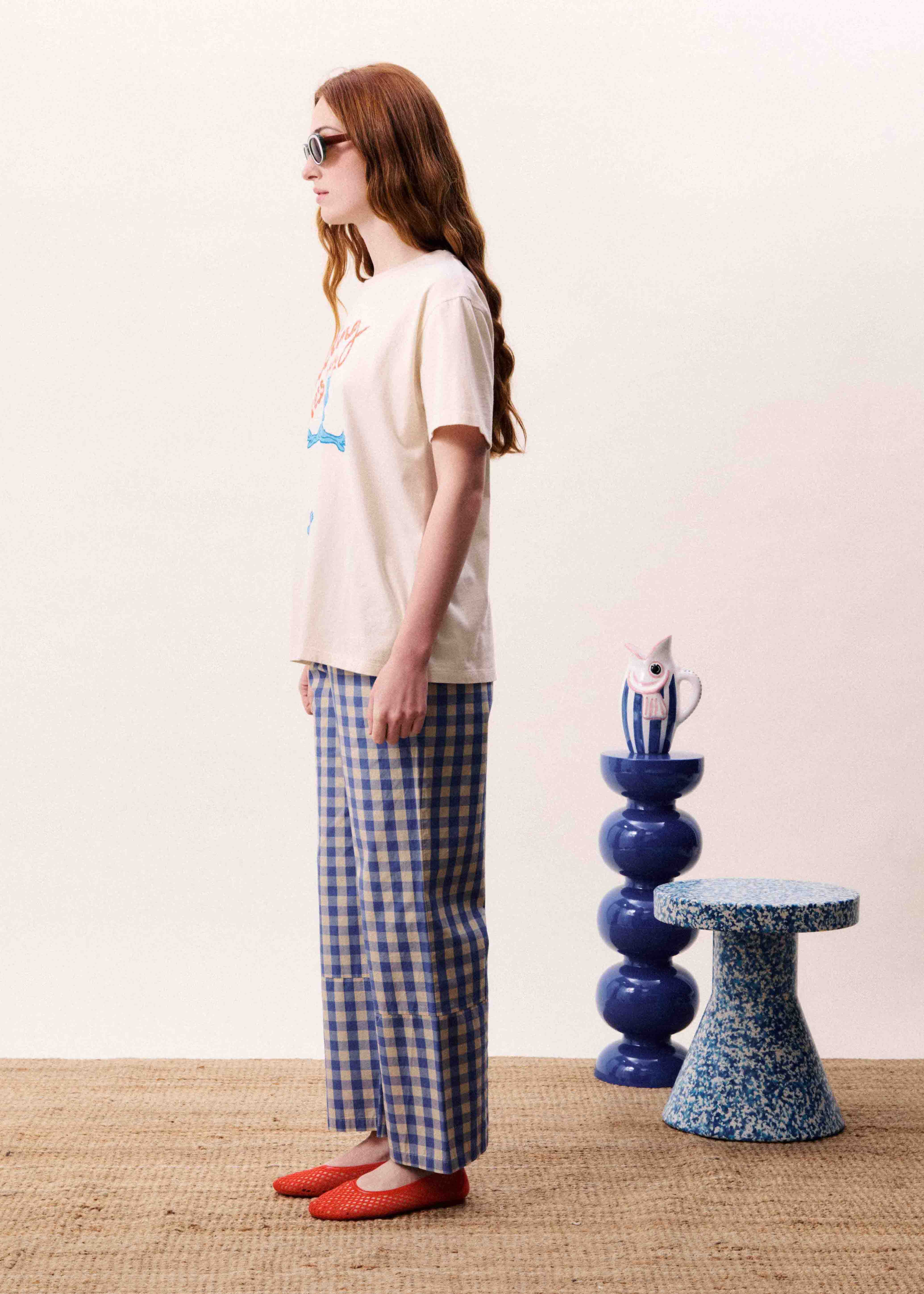 Pantalon MARIS Bleu azur - Image 2