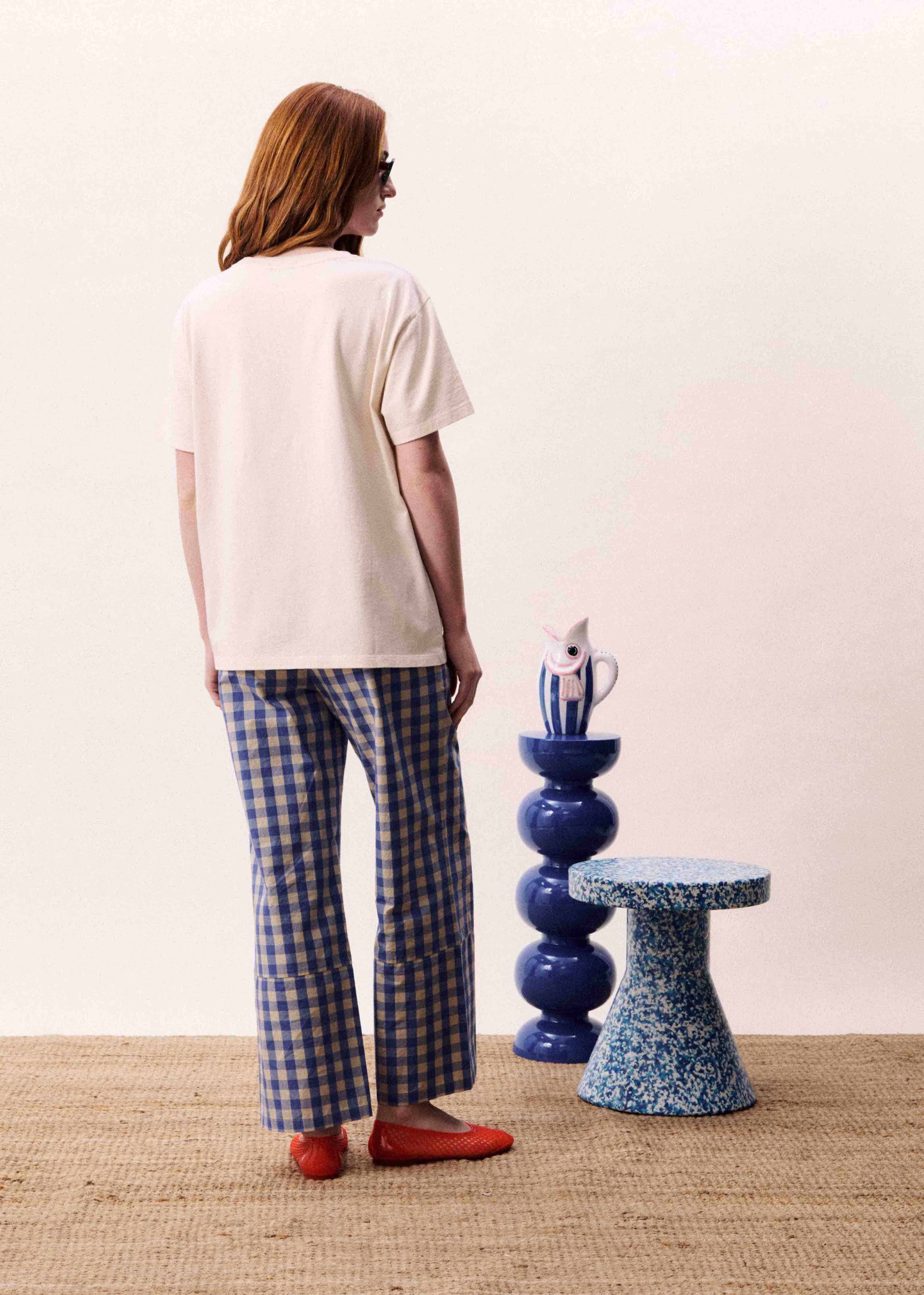 Pantalon MARIS Bleu azur - Image 3