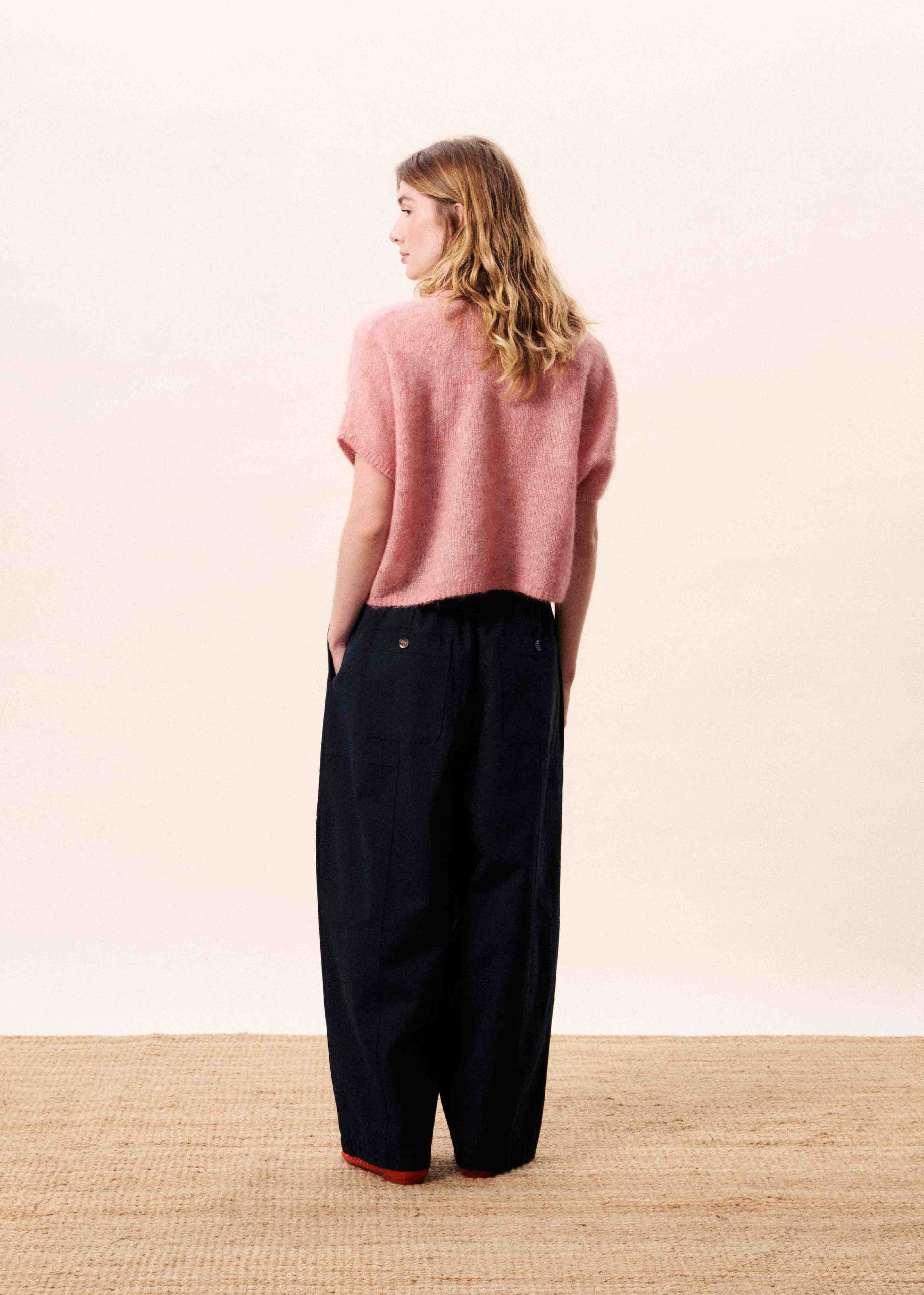 Pantalon MIRALINE Bleu marine - Image 2