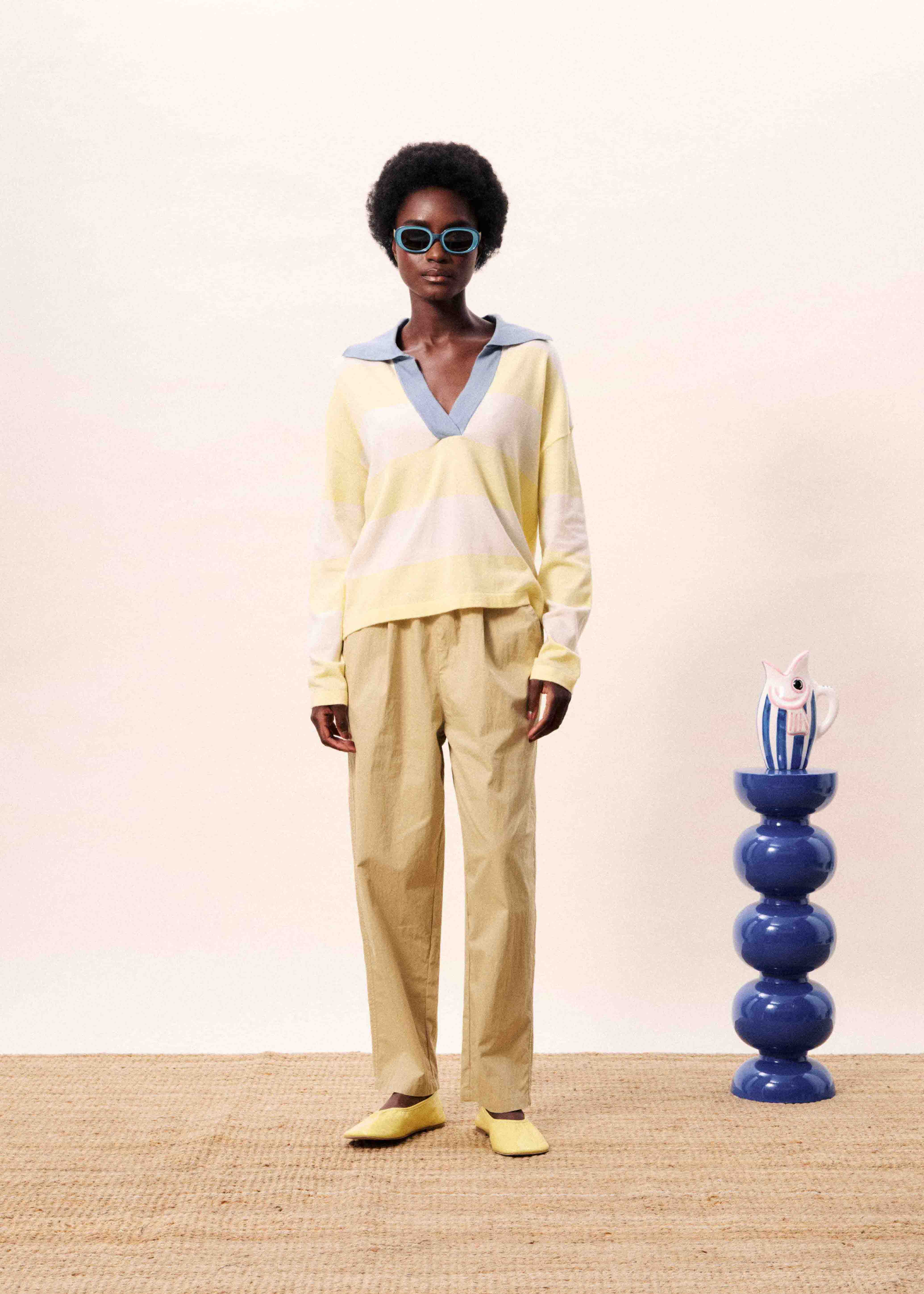 Pantalon NAIDA Beige