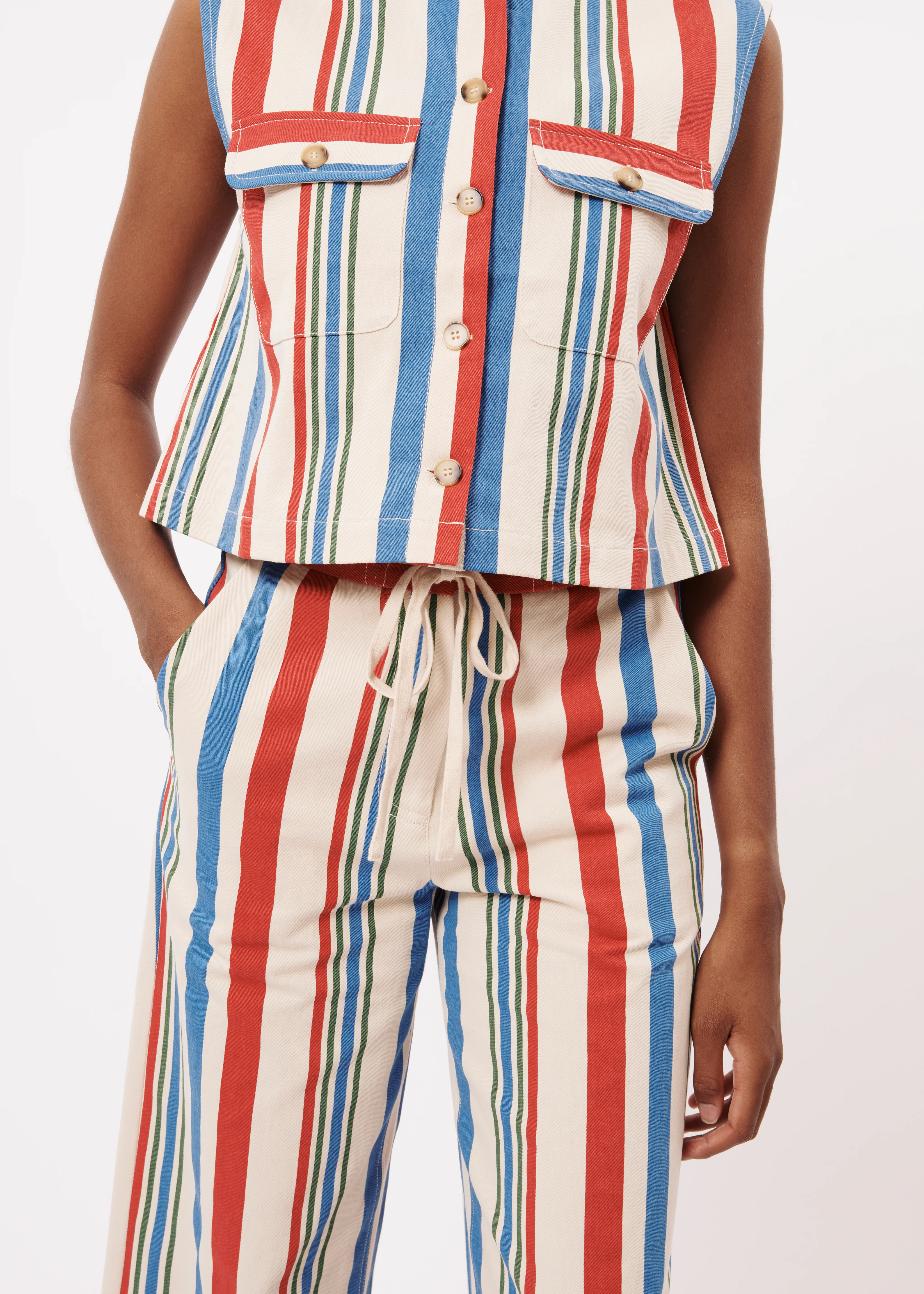 Pantalon PELLY Creme - Image 4