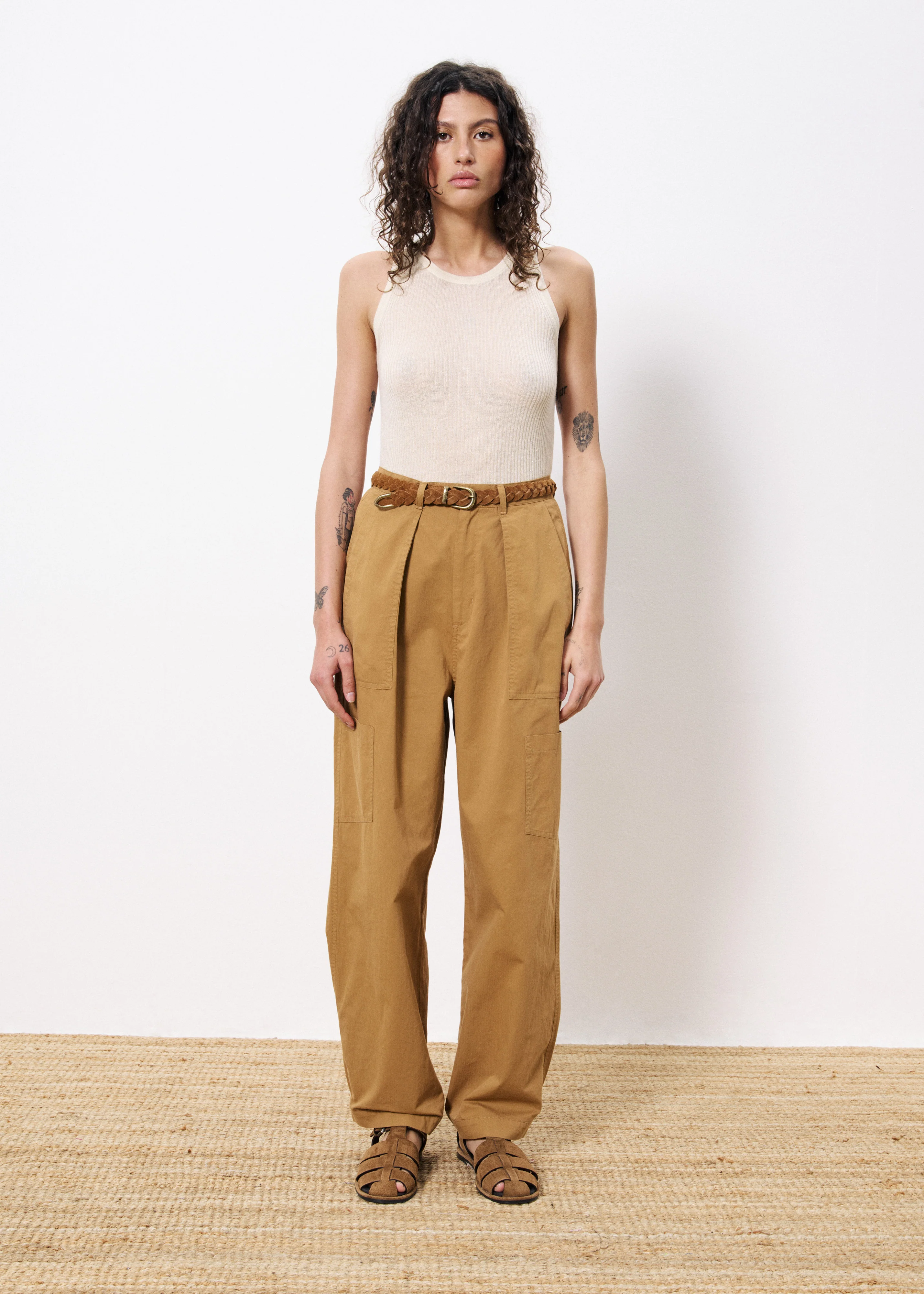 Pantalon SEDRINE Camel
