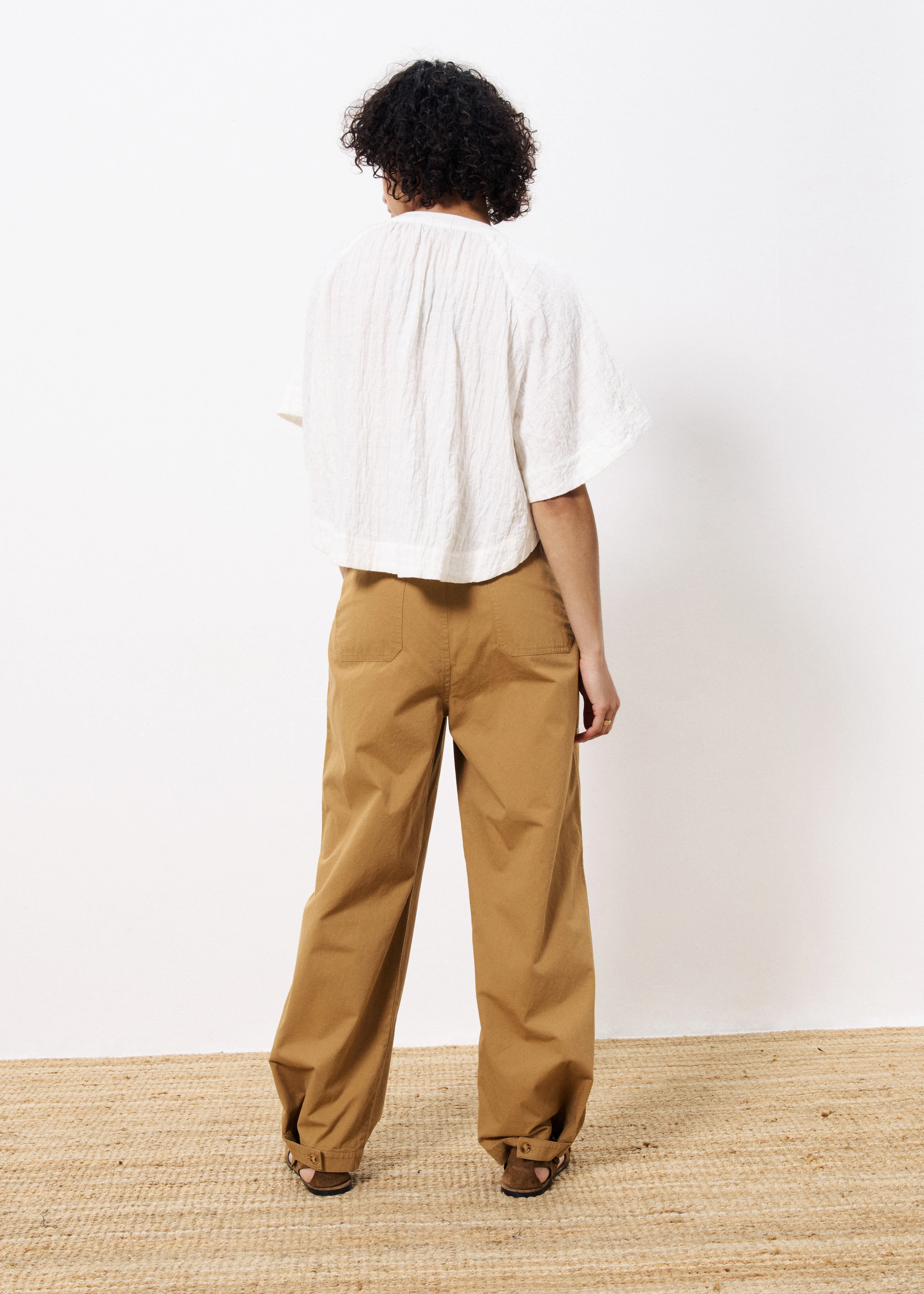 Pantalon SEDRINE Camel - Image 6