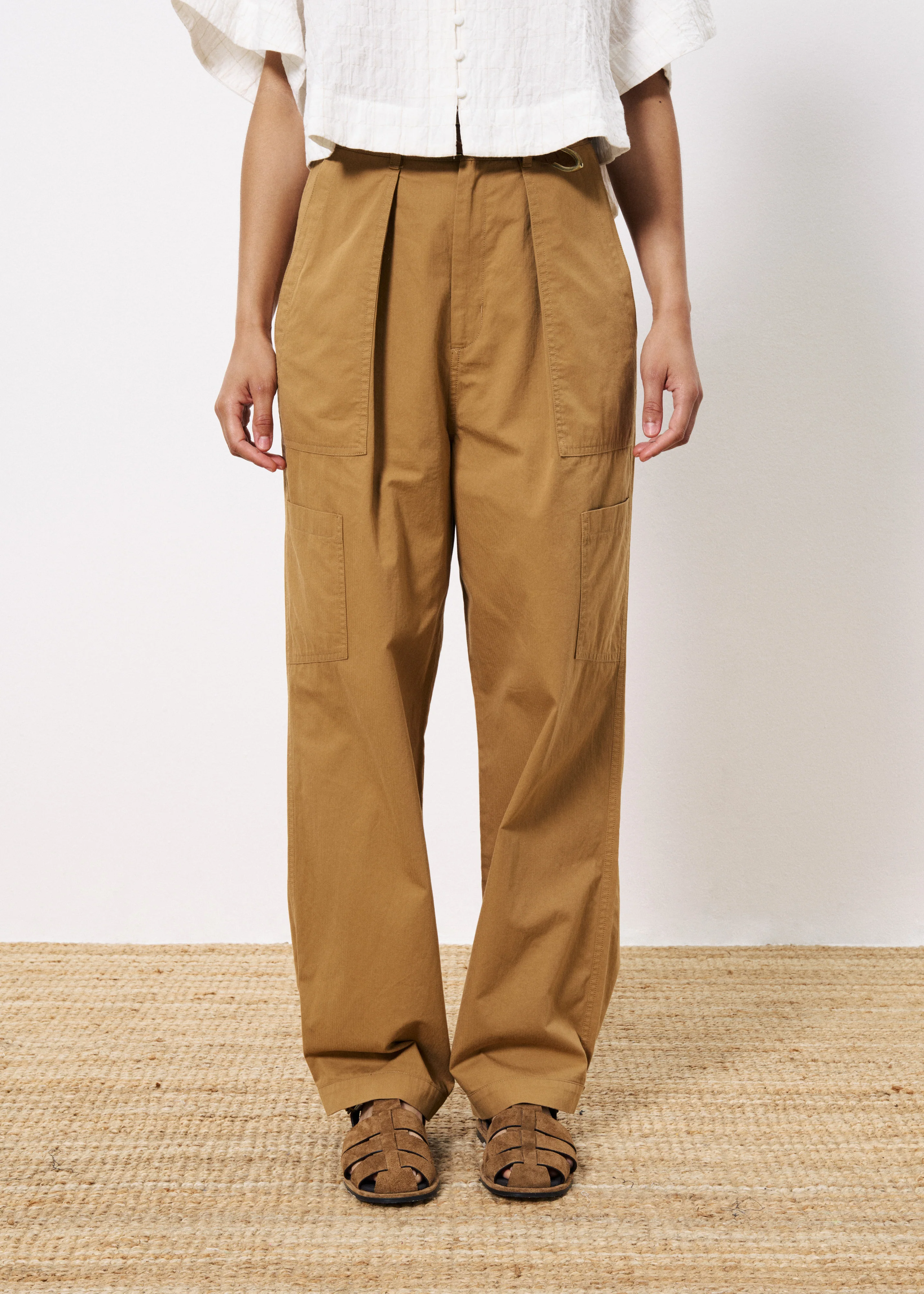 Pantalon SEDRINE Camel - Image 7